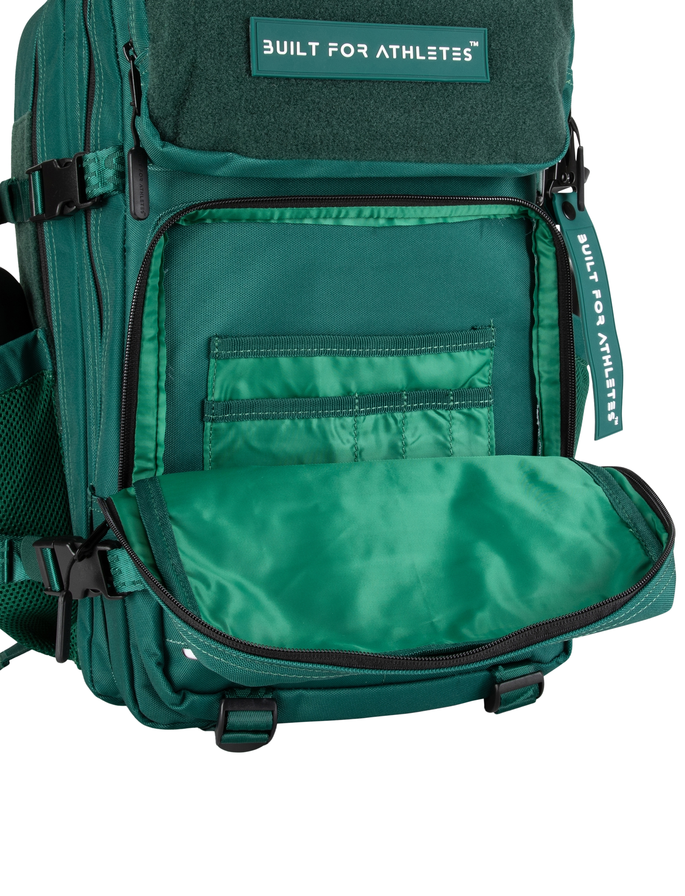 Built For Athletes - Large Forest Green Gym Backpack - forest green - 5
