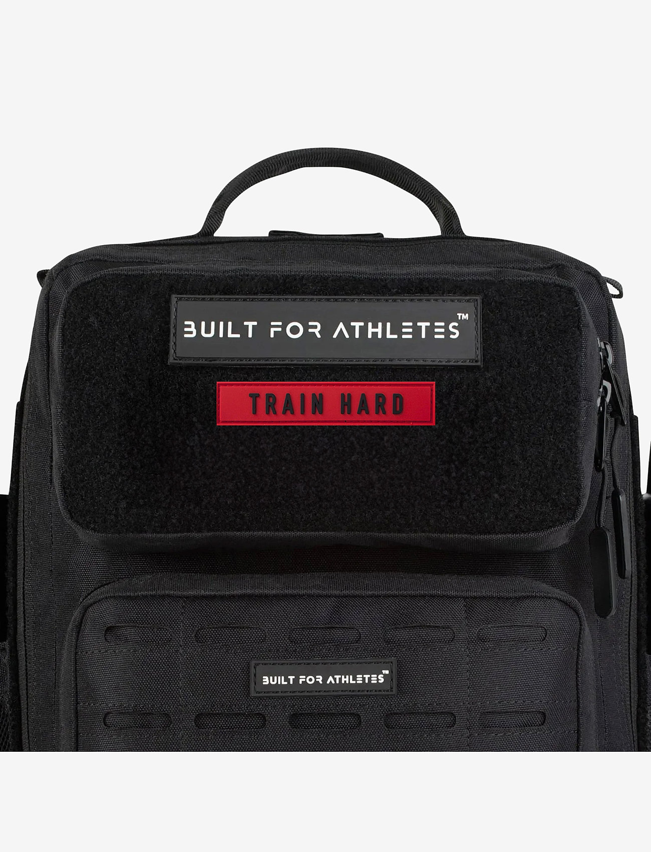 Built For Athletes - Train Hard Patch - zubehör für taschen - red - 0