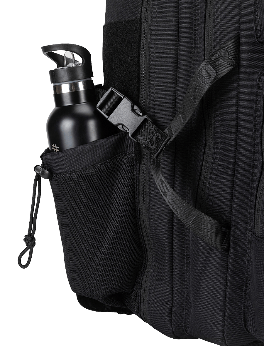 Built For Athletes - Large Monochrome 45L Hero 3.0 Backpack - black white - 3