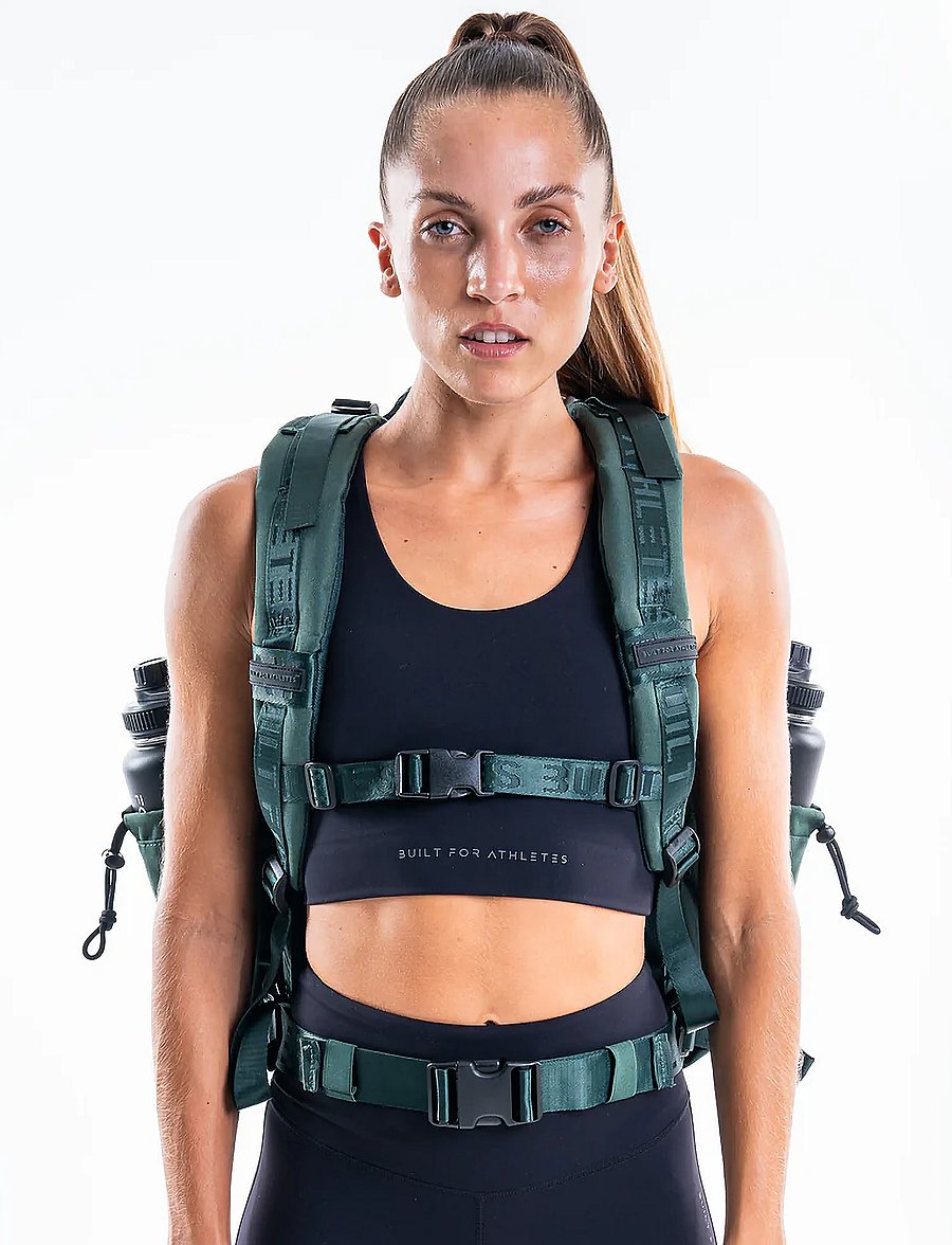 Built For Athletes - Large Petrol Green Gym Backpack - petrol green - 0