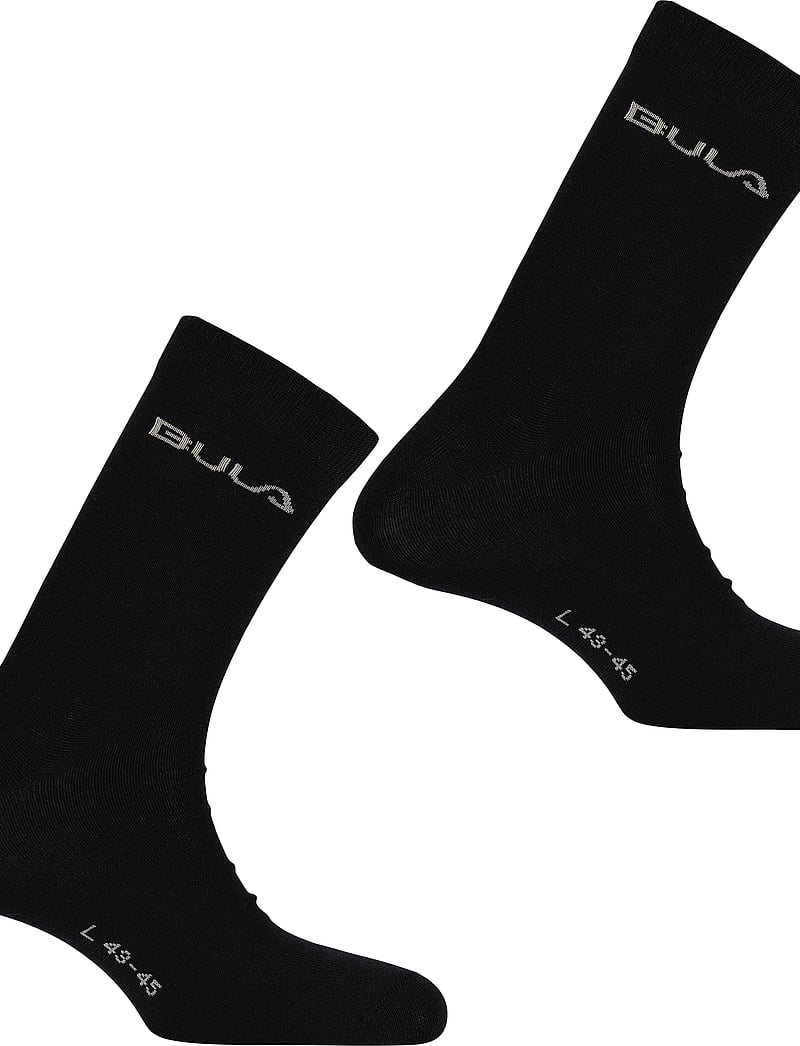 Bula - 2PK LIGHT WOOL SOCK - spordisokid - blk - 0