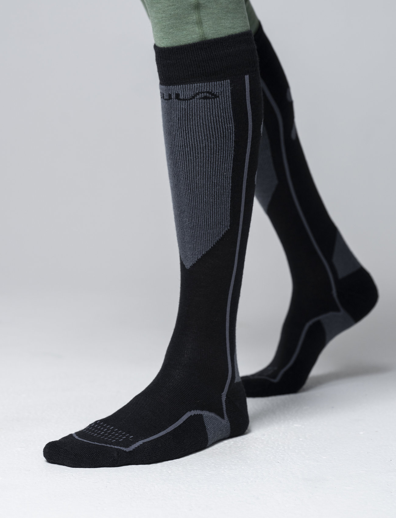 Bula - Park Ski Socks - madalaimad hinnad - dgry - 1