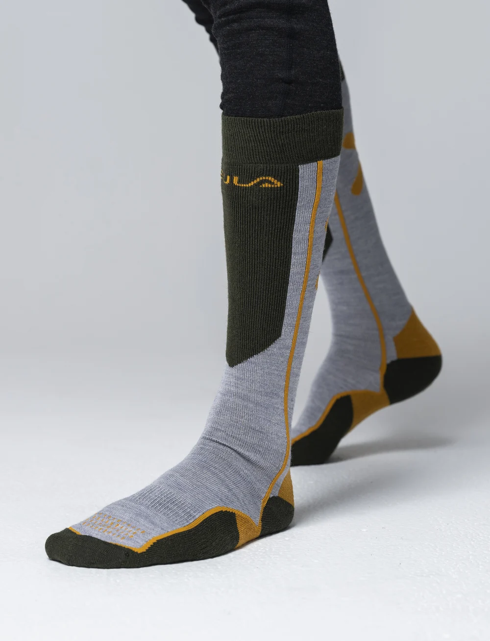 Bula - Park Ski Socks - träningsstrumpor - greym - 0