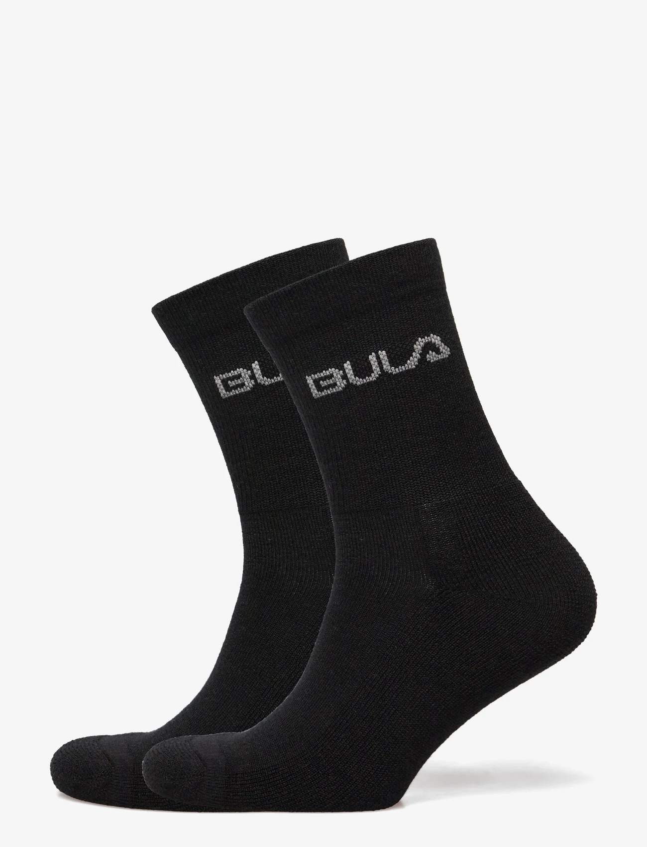 Bula - 2PK Wool Socks - alhaisimmat hinnat - black - 0