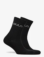 Bula - 2PK Wool Socks - lägsta priserna - black - 2