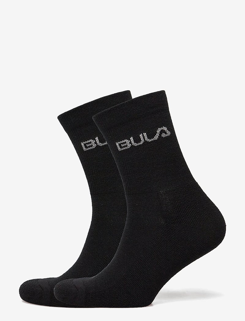 Bula - 2PK Wool Socks - sportstrømper - blk - 1