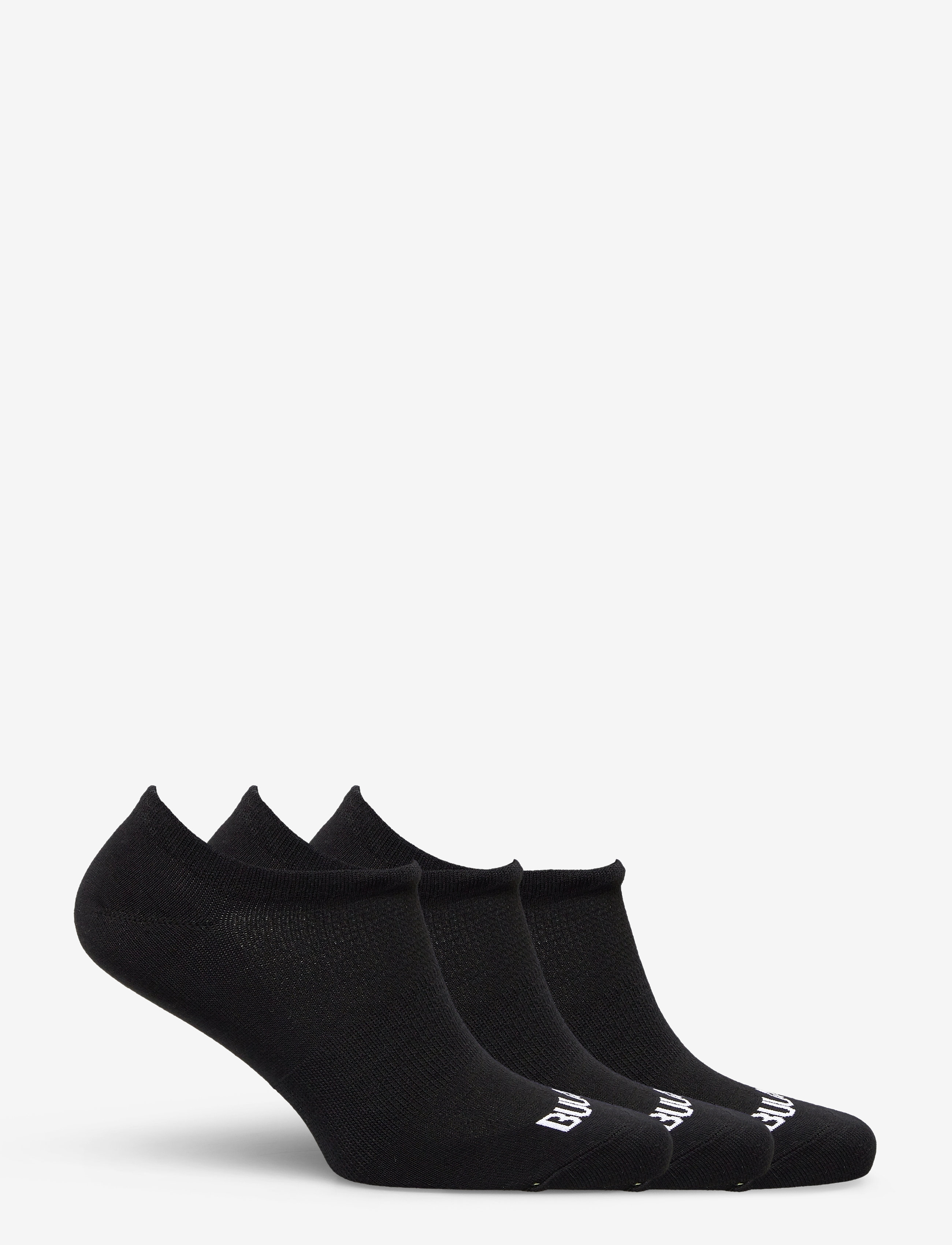 Bula - 3Pk No Show Socks - black - 2