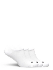 Bula - 3Pk No Show Socks - laveste priser - white - 2