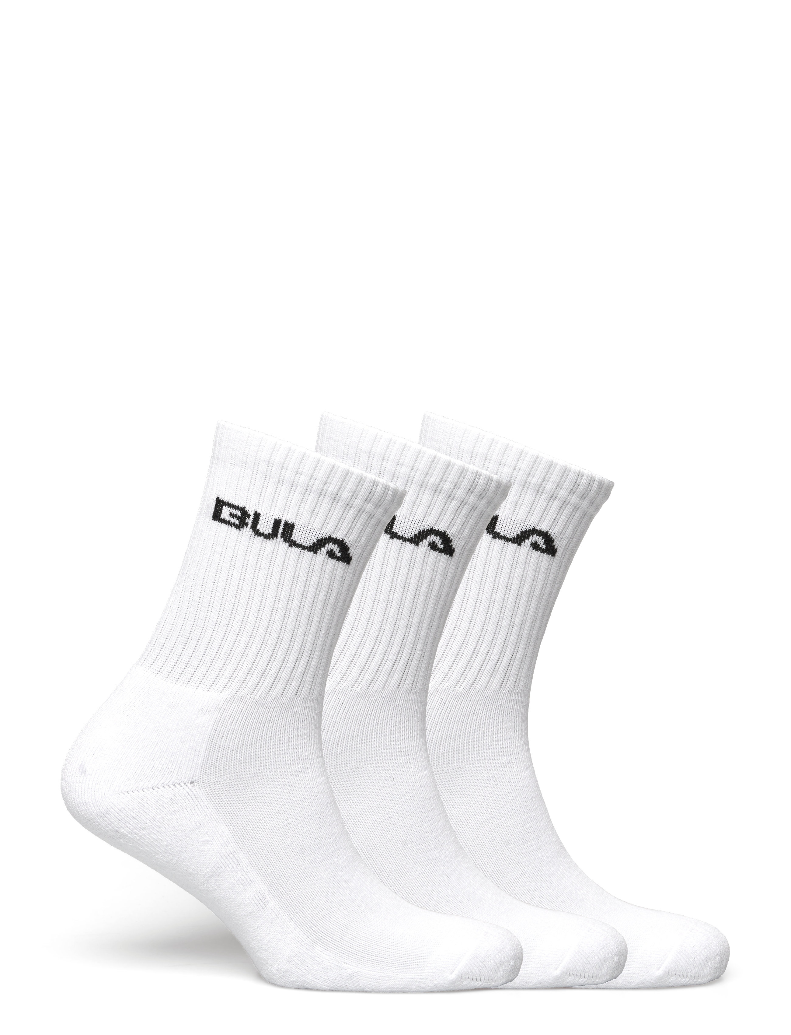 Bula - Classic Socks 3pk - lägsta priserna - whi - 2