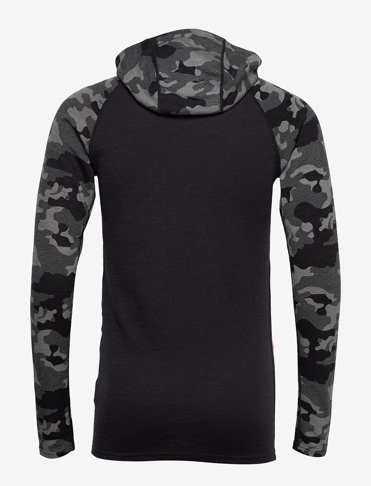 Bula - CAMO MERINO WOOL HZ HOOD - dgrey - 1