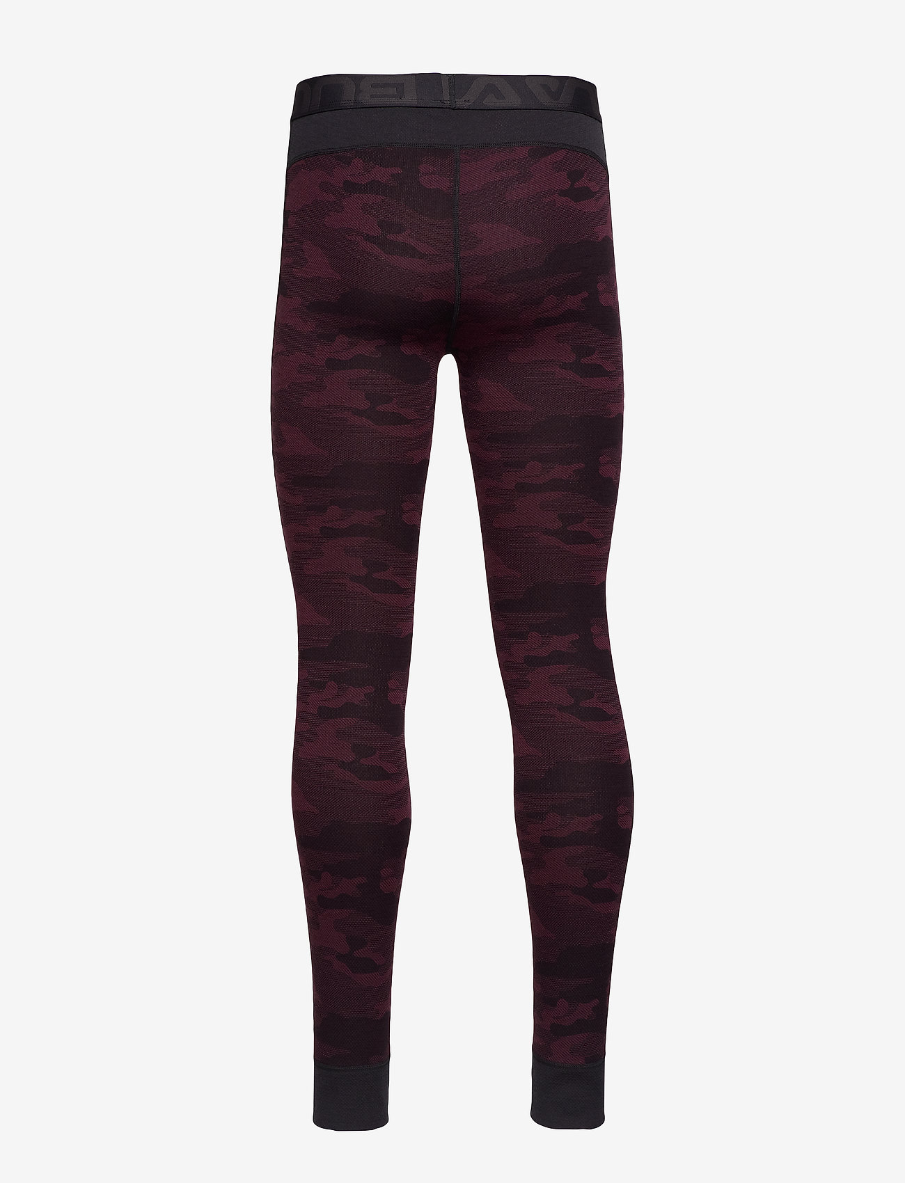 Bula - CAMO MERINO WOOL  PANT - burgnd - 1