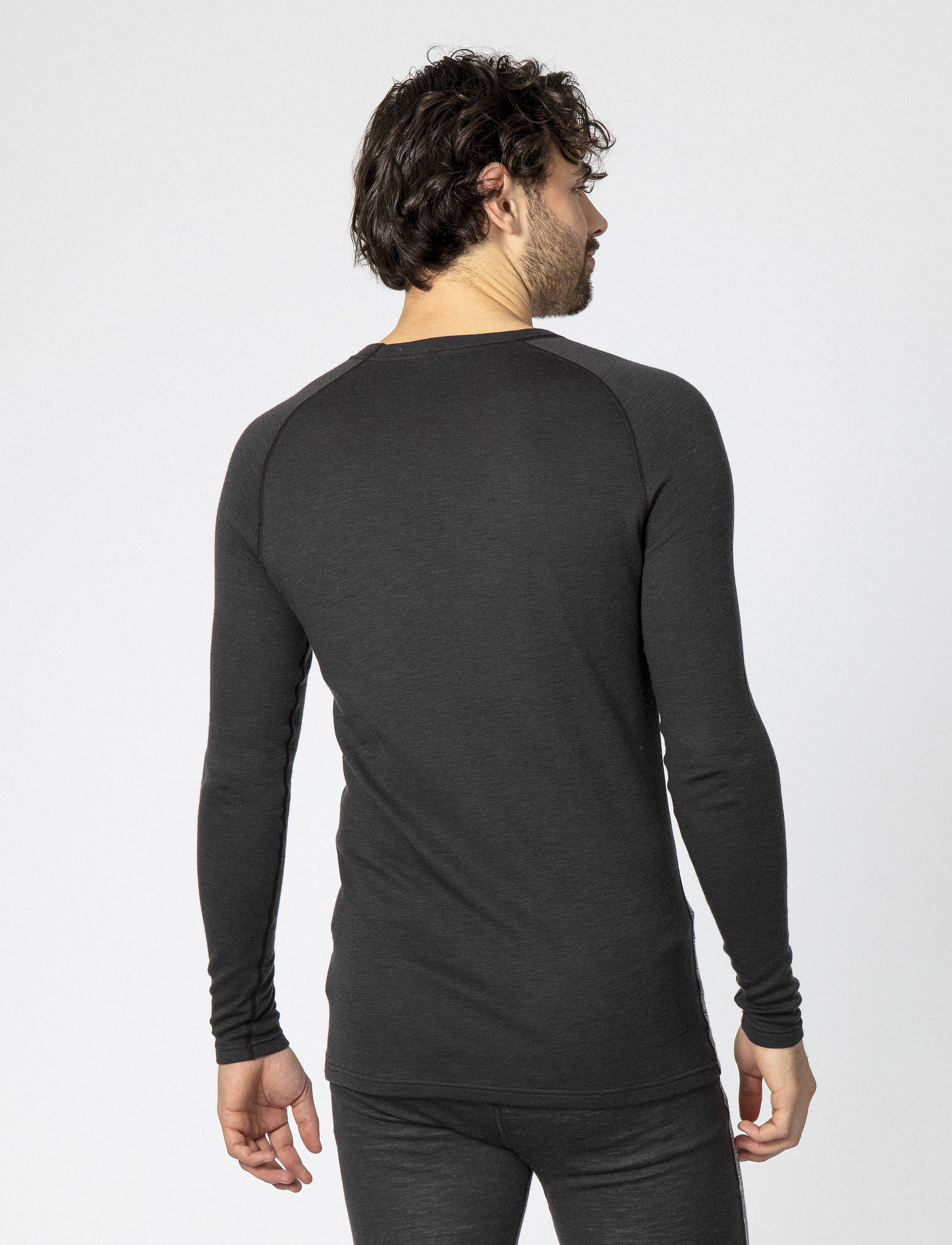 Bula Geo Merino Wool Crew stickade tröjor herr – bild 2