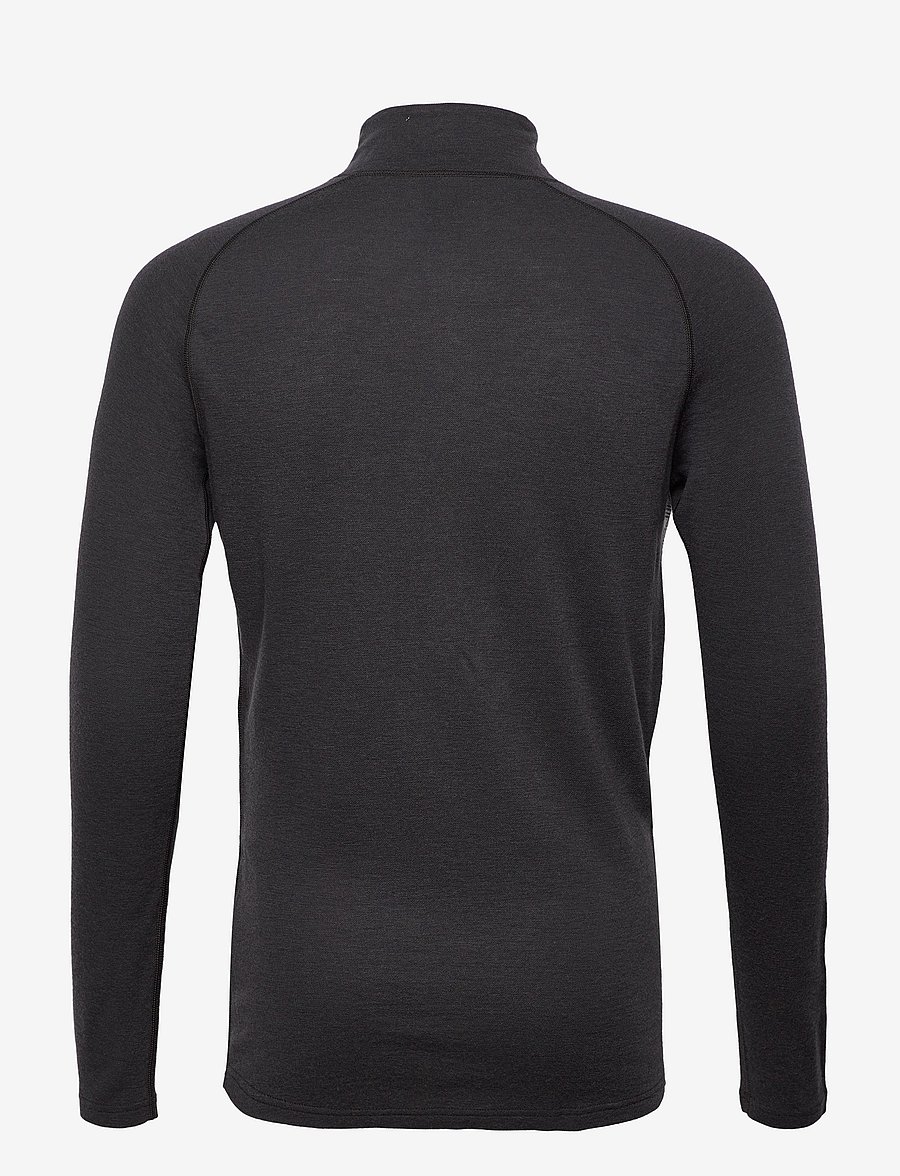 Bula - GEO MERINO WOOL HALFZIP - dgrey - 2
