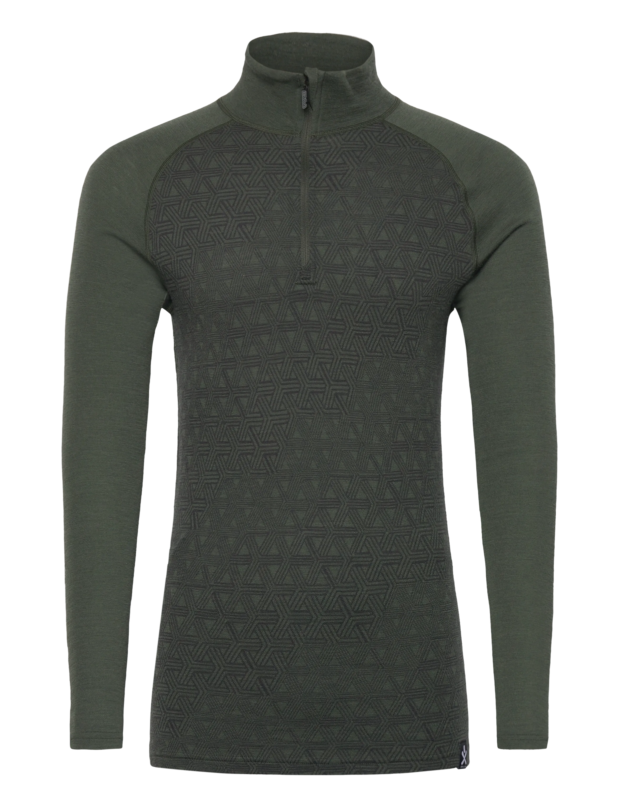 Geo Merino Wool Halfzip