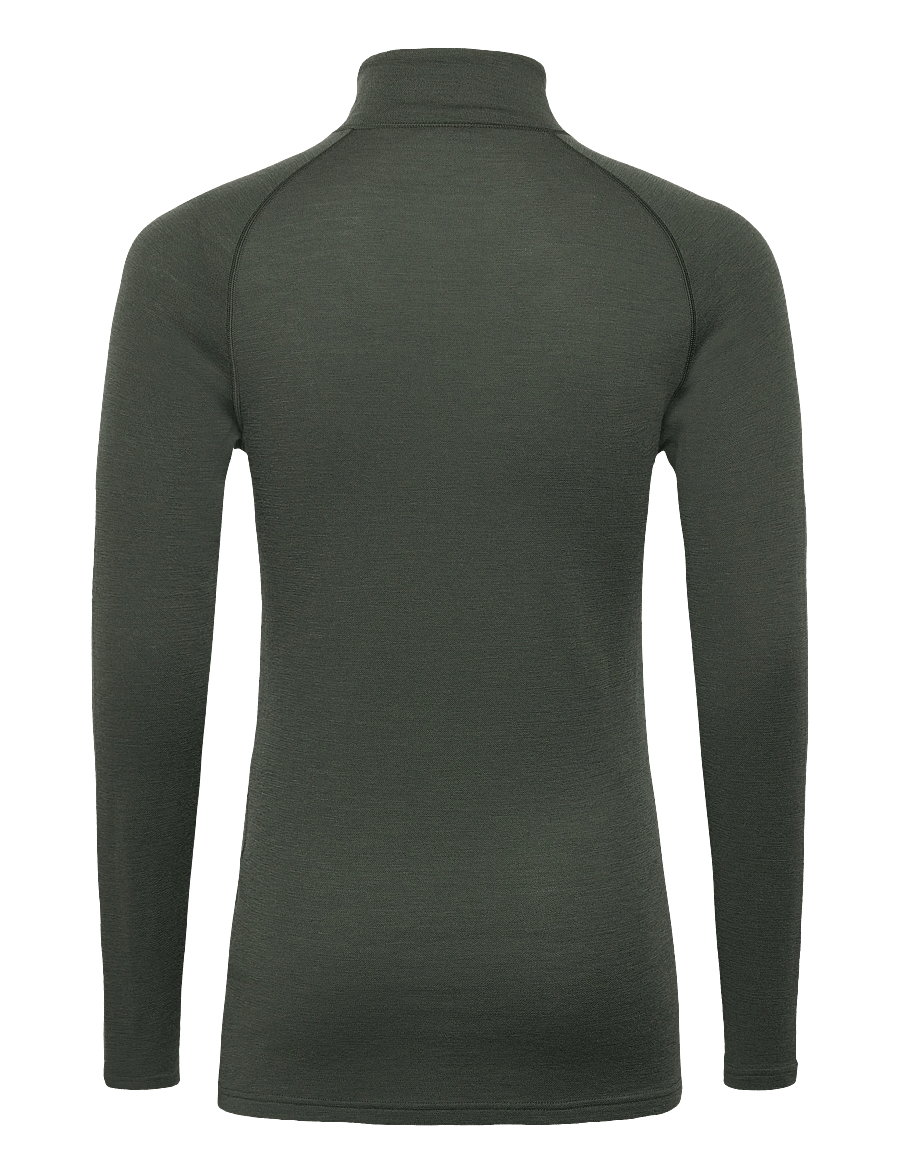 Bula - GEO MERINO WOOL HALFZIP - base layer tops - dolive - 1
