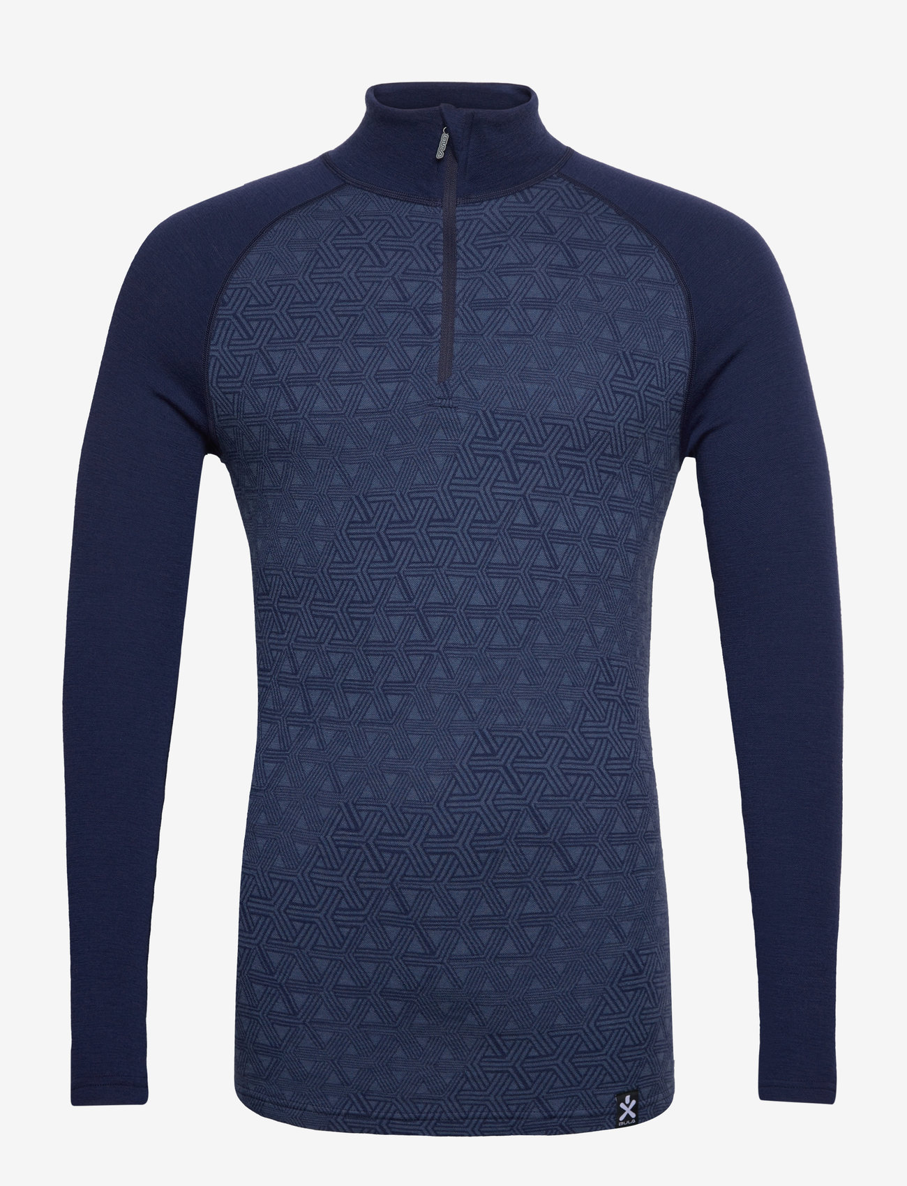 Bula - GEO MERINO WOOL HALFZIP - gifts below 100€ - navy - 0