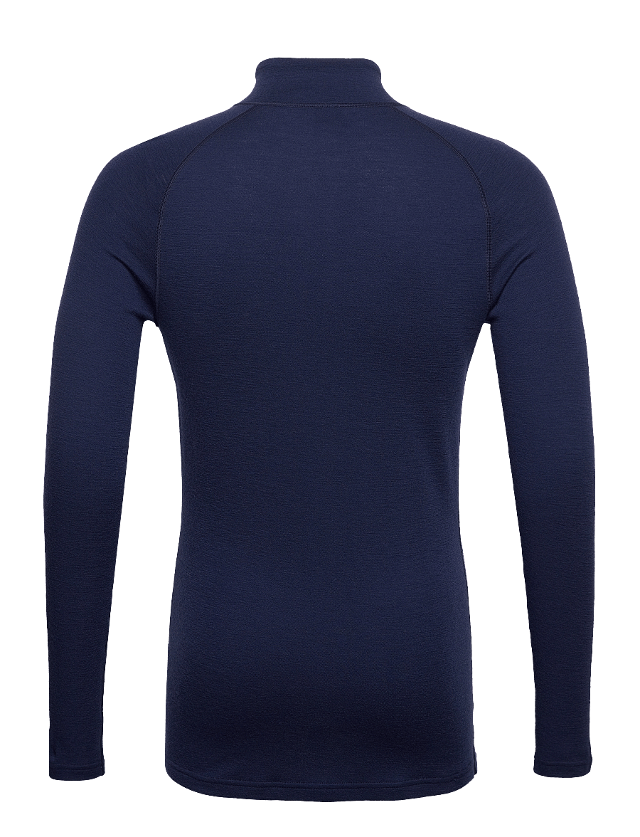 Bula - GEO MERINO WOOL HALFZIP - navy - 1