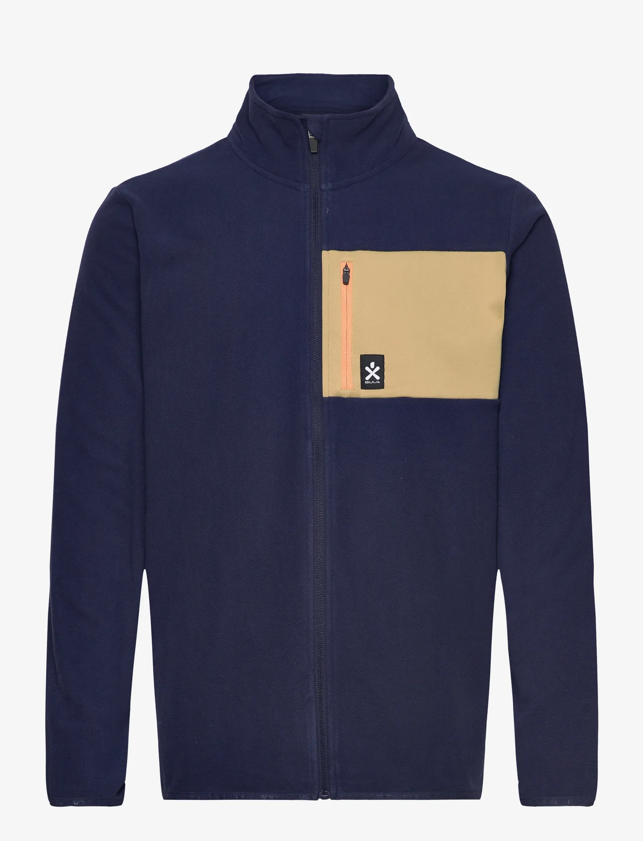 Bula - Fleece Jacket - mid layer jackets - dnavy - 0