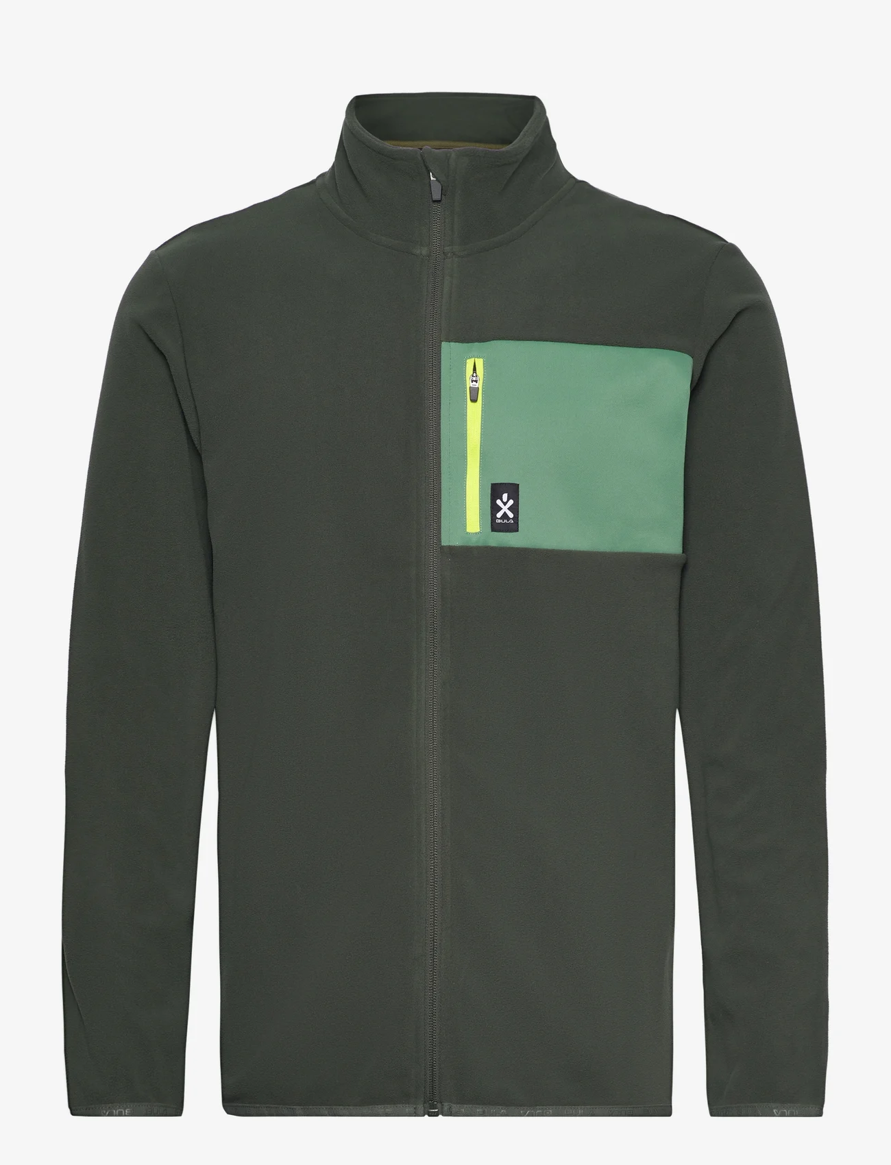 Bula - Fleece Jacket - mid layer jackets - ivy - 0