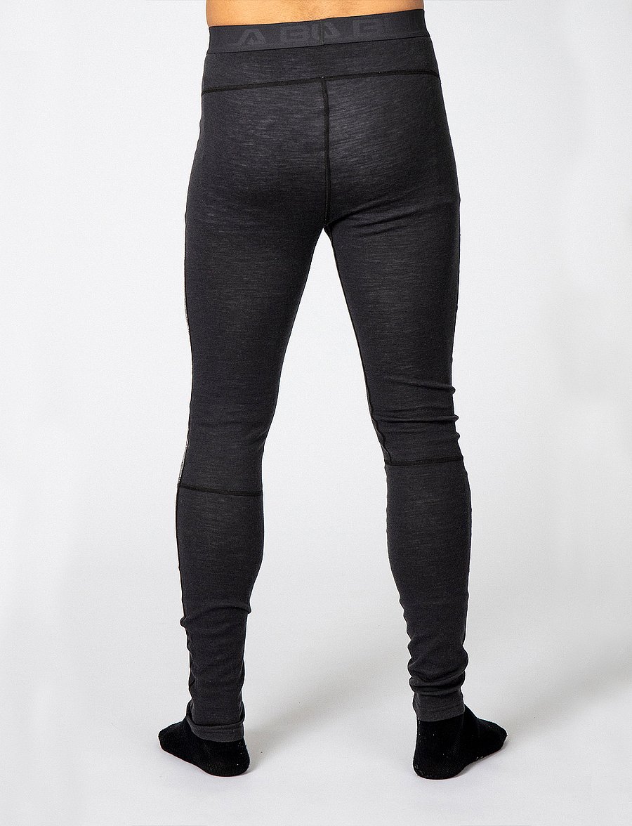 Bula - Geo Merino Wool Pants - underställsbyxor - greym - 3