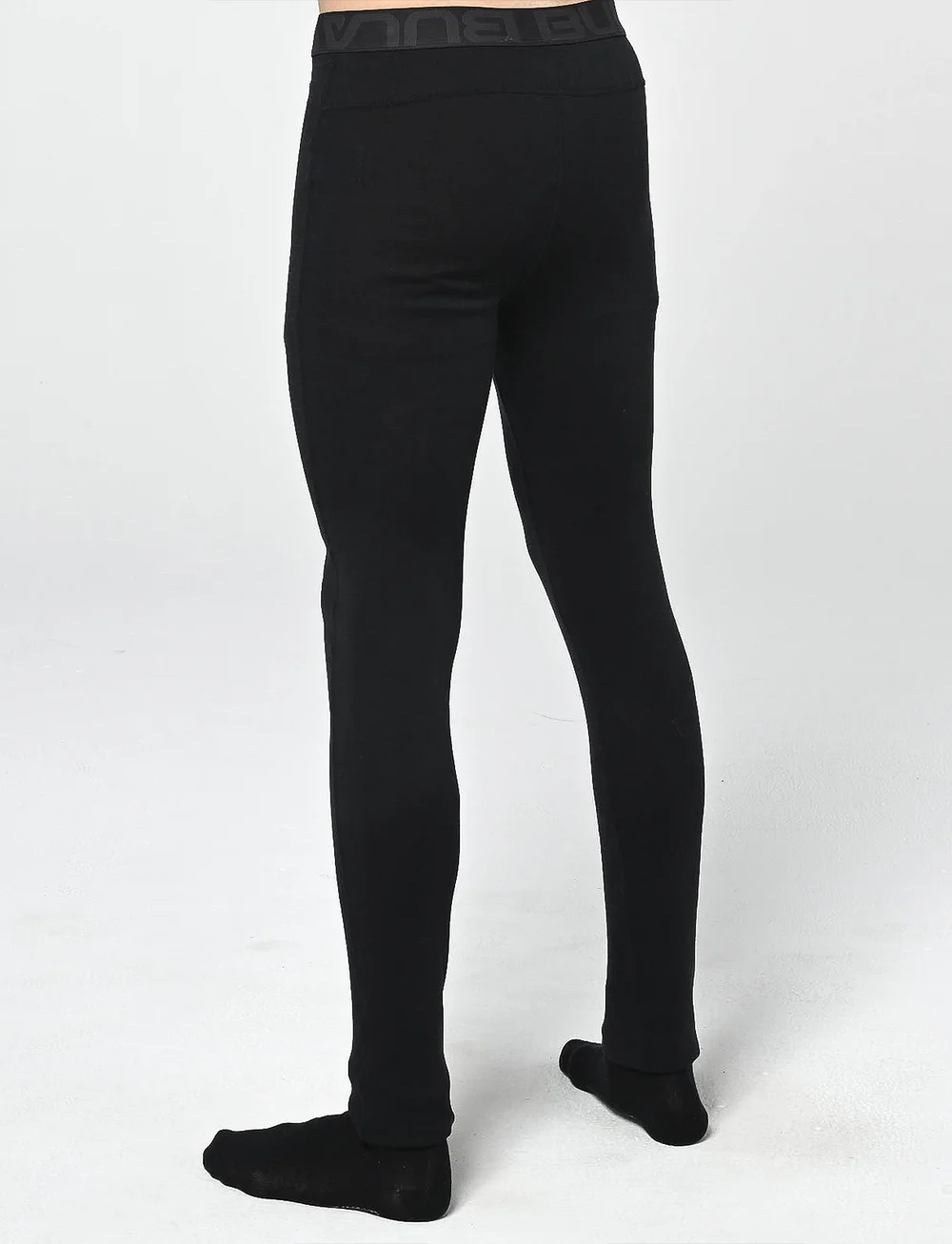 Bula - Camo Merino Wool Pants - underställsbyxor - black - 3