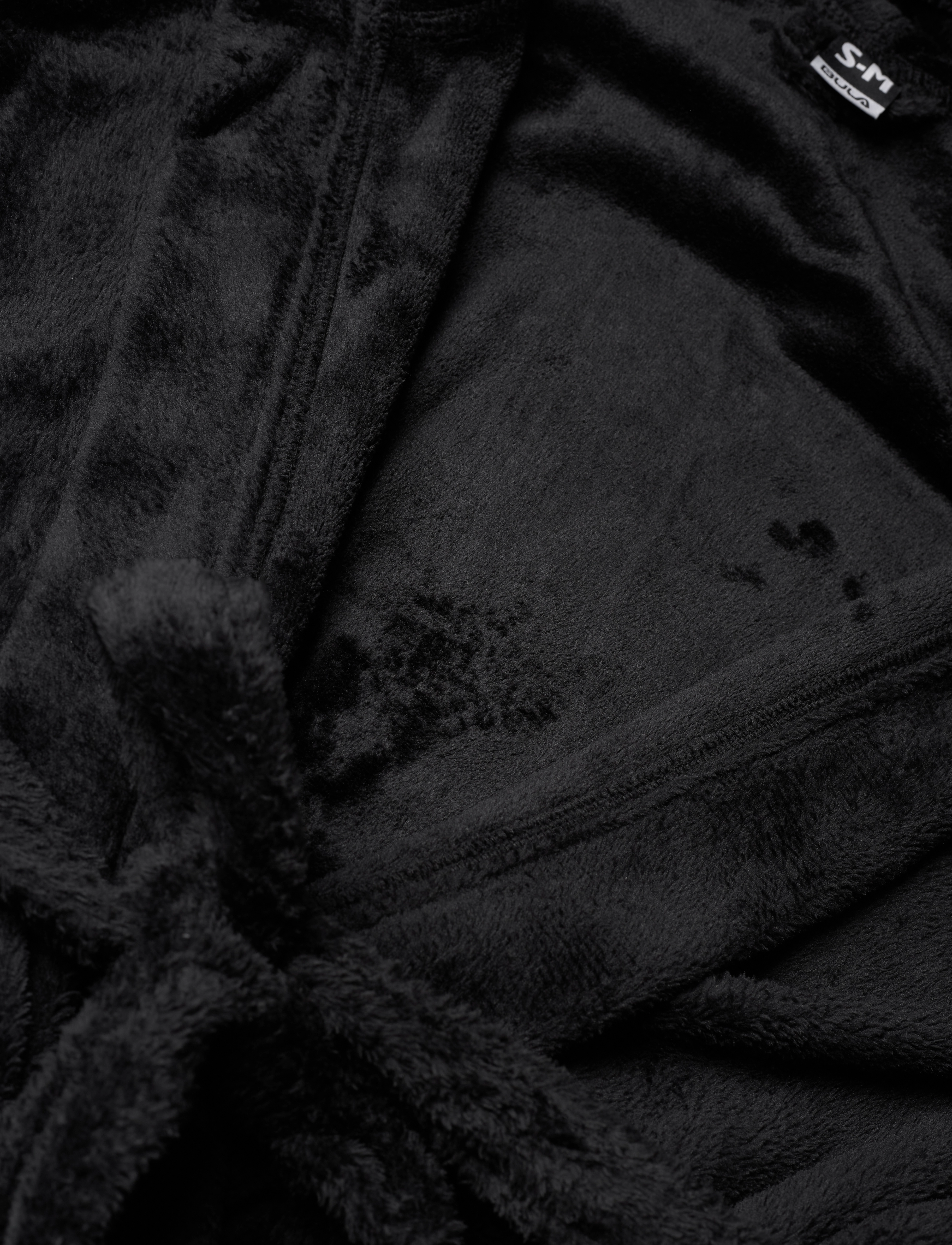 Bula - Bula Beach Fleece Robe - black - 4