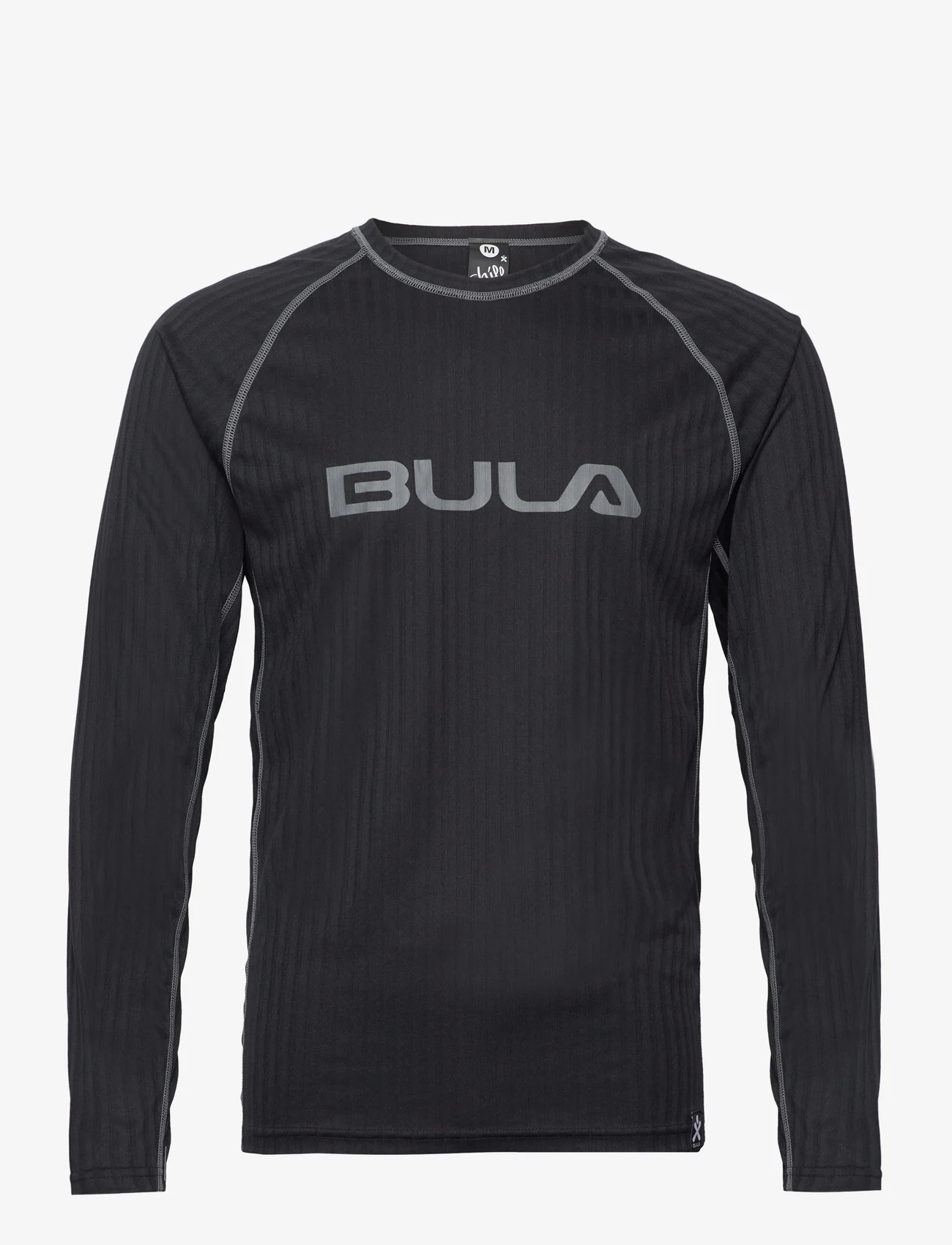 Bula - Ribtech Crew - mid layer jackets - black - 0