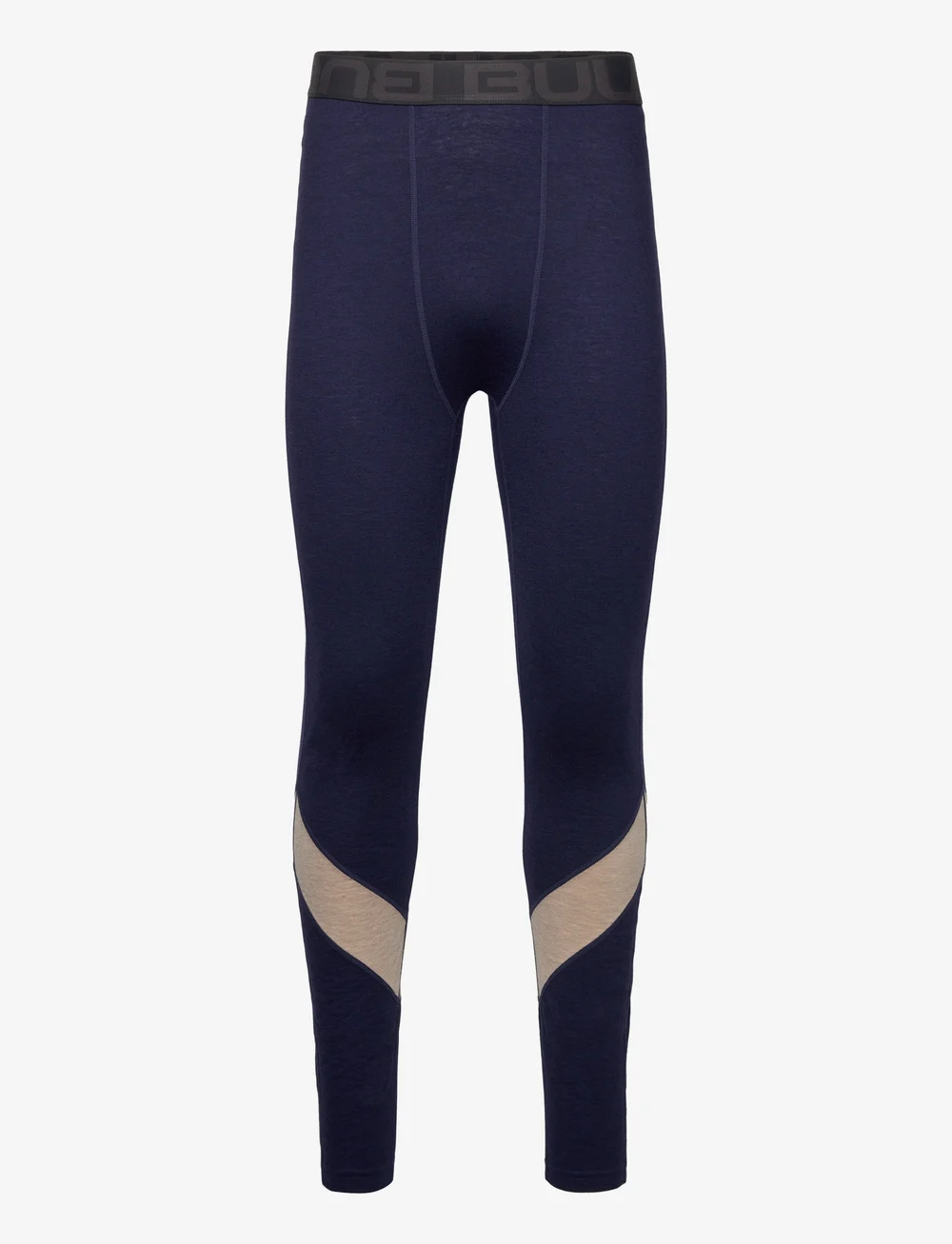 Bula - Retro Merino Wool Pants - termoleggings - navy - 1