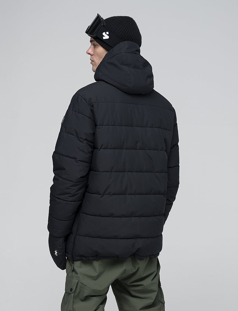 Bula - Liftie Puffer Jacket - skijacken - black - 4