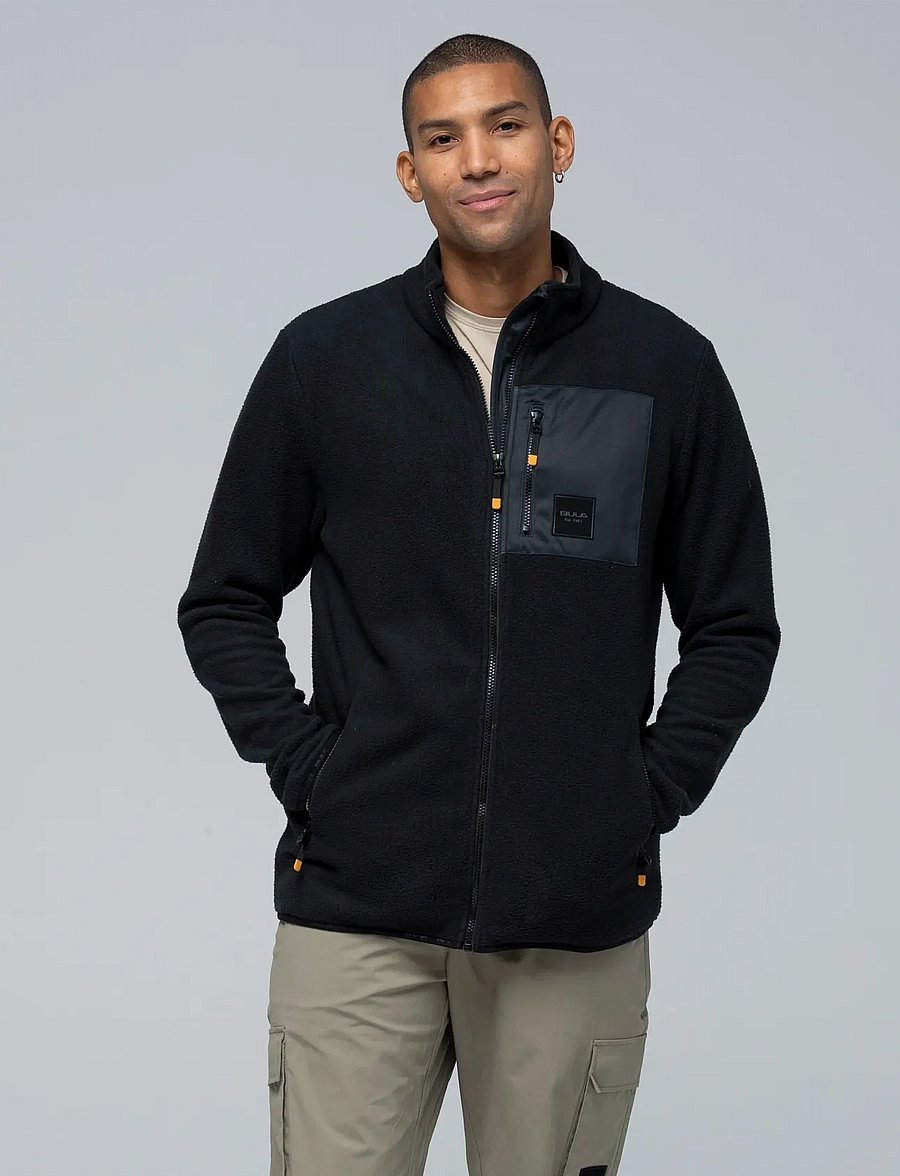 Bula - BaseCamp Fleece Jacket 2.0 - blackb - 0