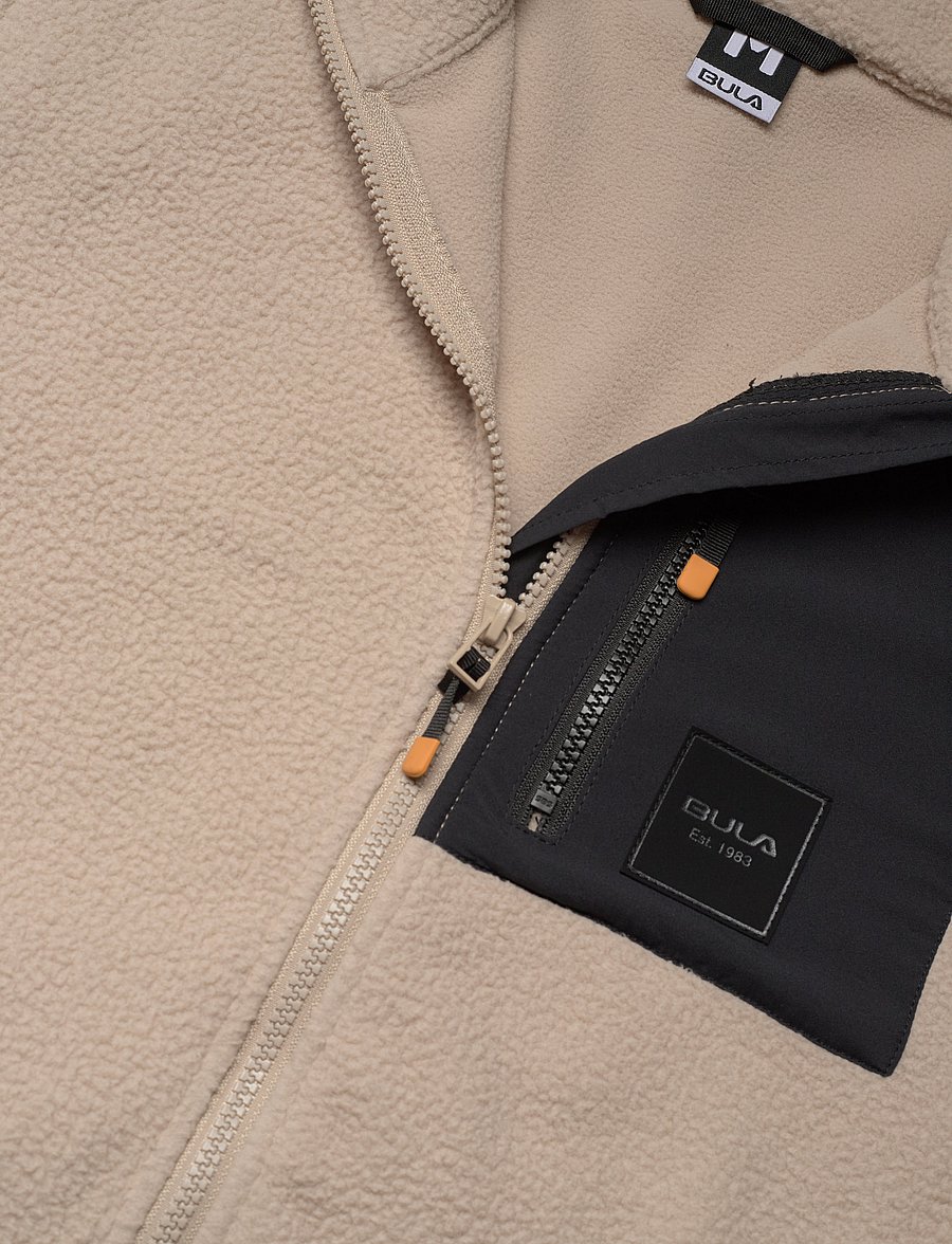 Bula - BaseCamp Fleece Jacket 2.0 - chalkb - 2