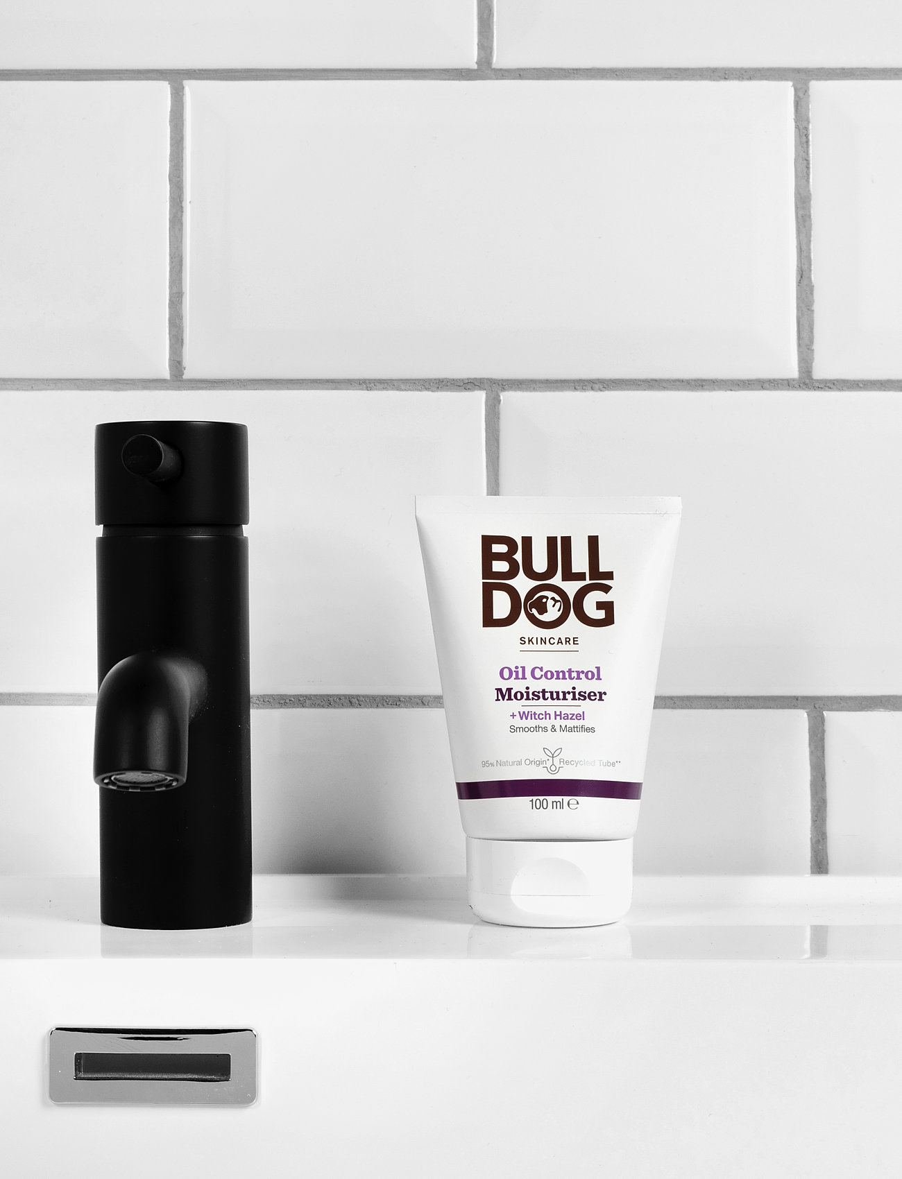 Bulldog - Oil Control Moisturiser 100 ml - fugtpleje - no color - 1