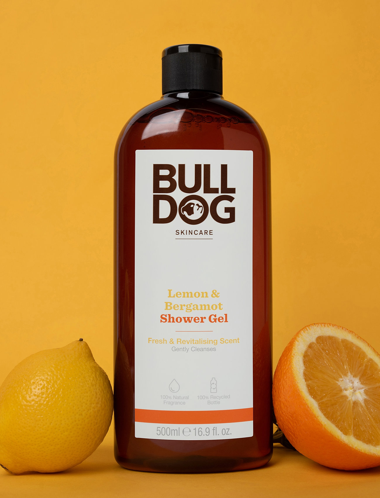 Bulldog - Lemon & Bergamot Shower Gel 500 ml - shower gel - no color - 2