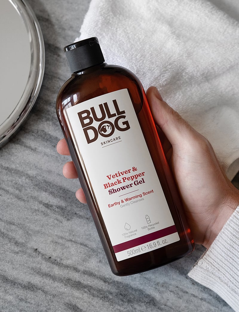 Bulldog - Vetiver & Black Pepper Shower Gel 500 ml - vann ja dušš - no color - 1