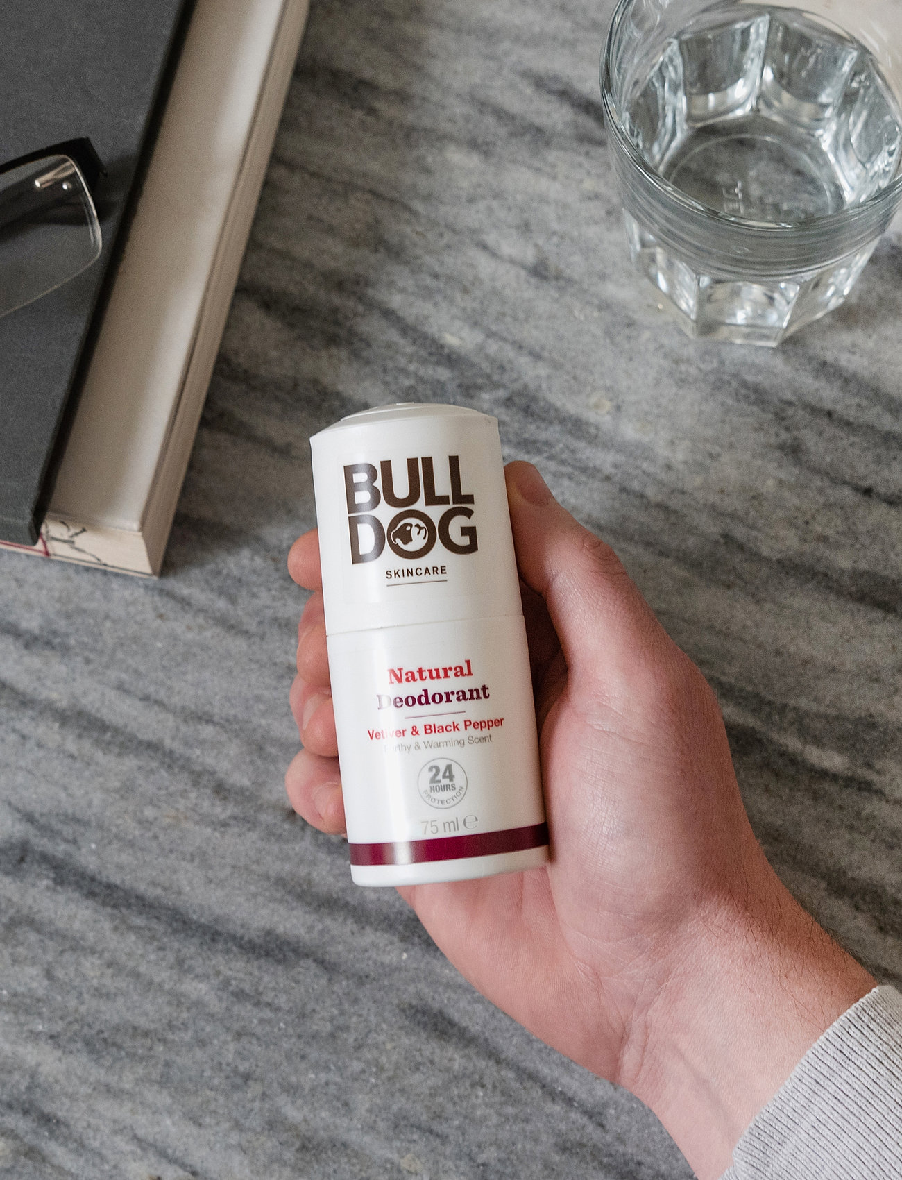 Bulldog - Vetiver&BlackPepper Deodorant 75 ml - deostift - clear - 1