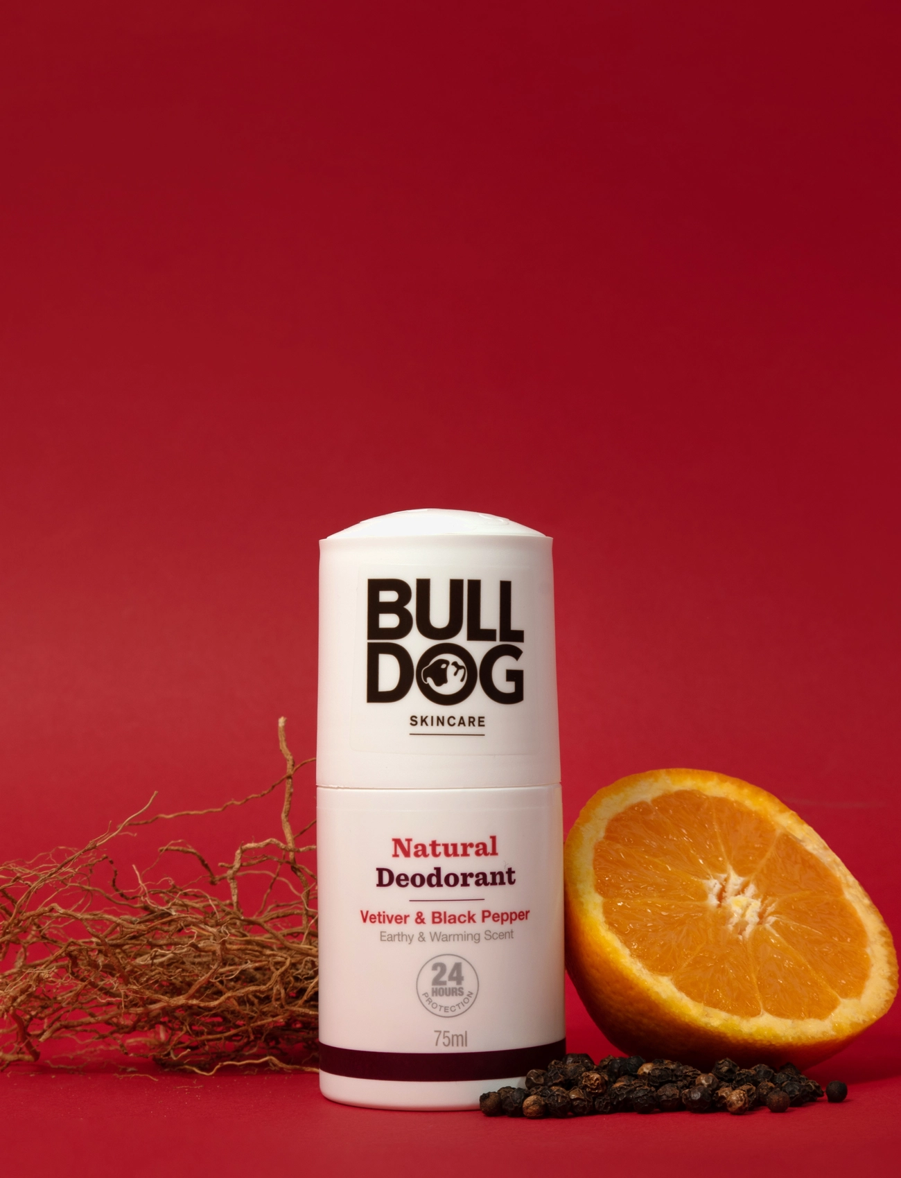 Bulldog - Vetiver&BlackPepper Deodorant 75 ml - deodorant - clear - 2