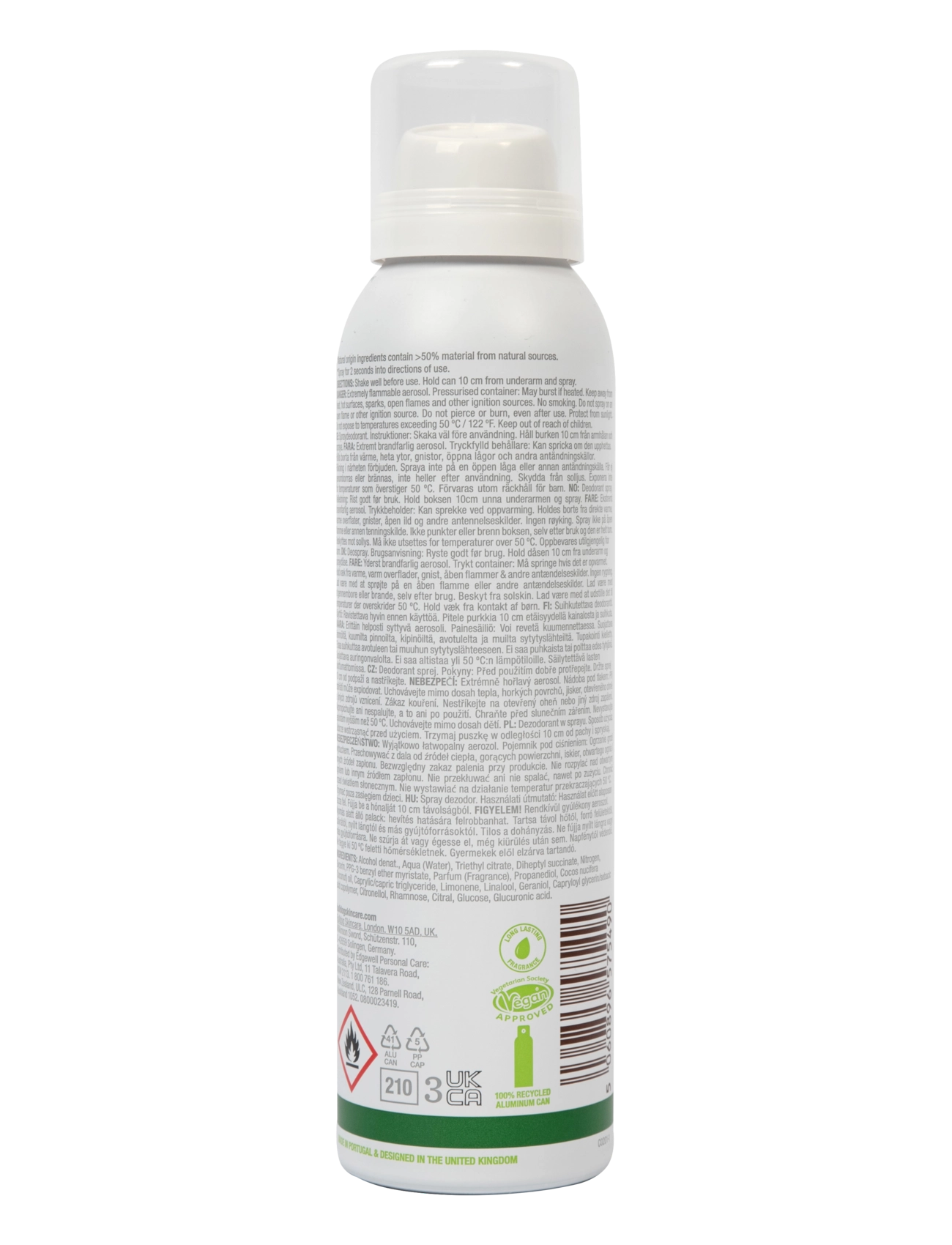 Bulldog - Original Spray Deodorant - deosprays - clear - 2
