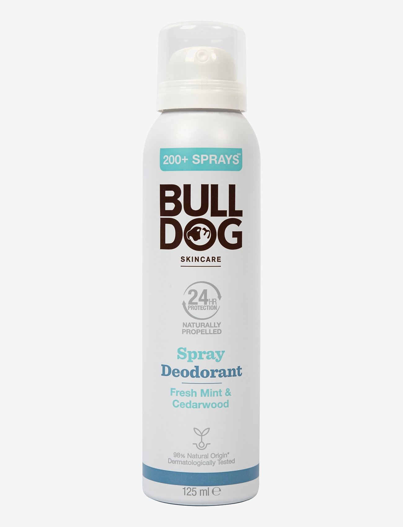 Bulldog - Fresh Mint & Cedarwood Spray Deodorant - deospray - clear - 0