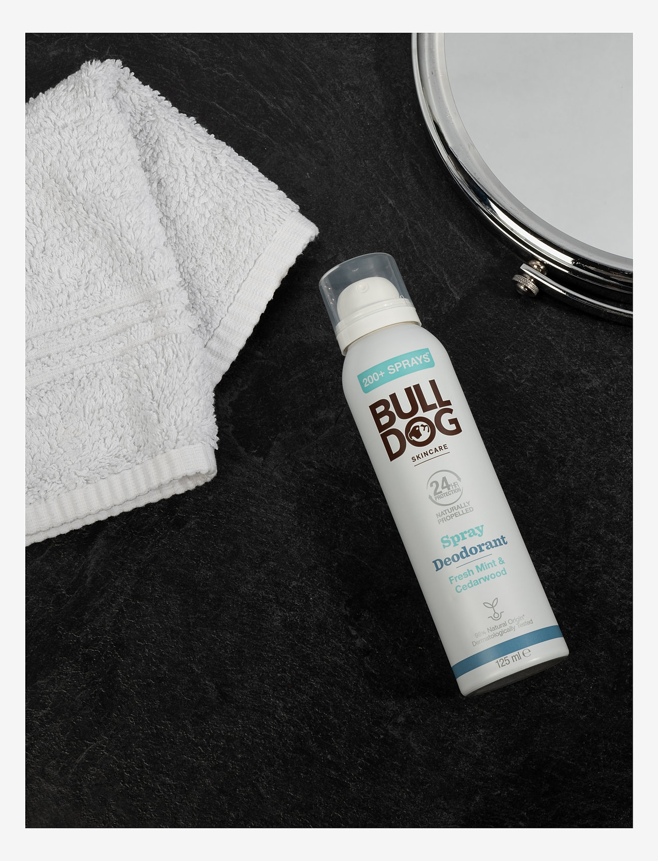 Bulldog - Fresh Mint & Cedarwood Spray Deodorant - deospray - clear - 1