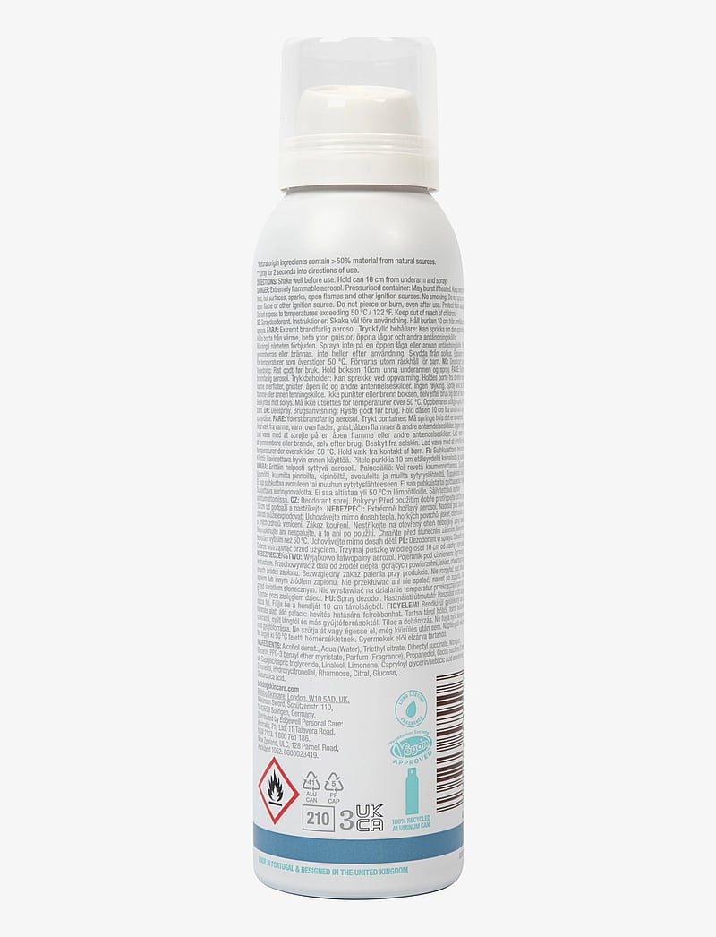 Bulldog - Fresh Mint & Cedarwood Spray Deodorant - deodorant - clear - 3