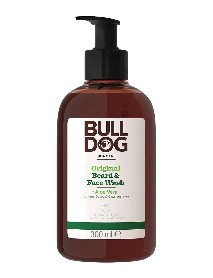 Bulldog - Original Beard & Face Wash 300ml - näopesu - clear - 0