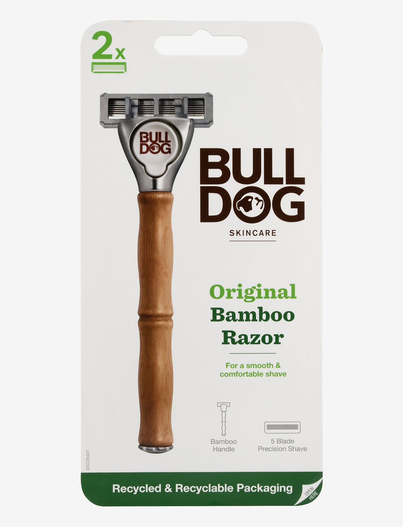 Bulldog - Original Bamboo Razor - barberskrabere - no color - 2