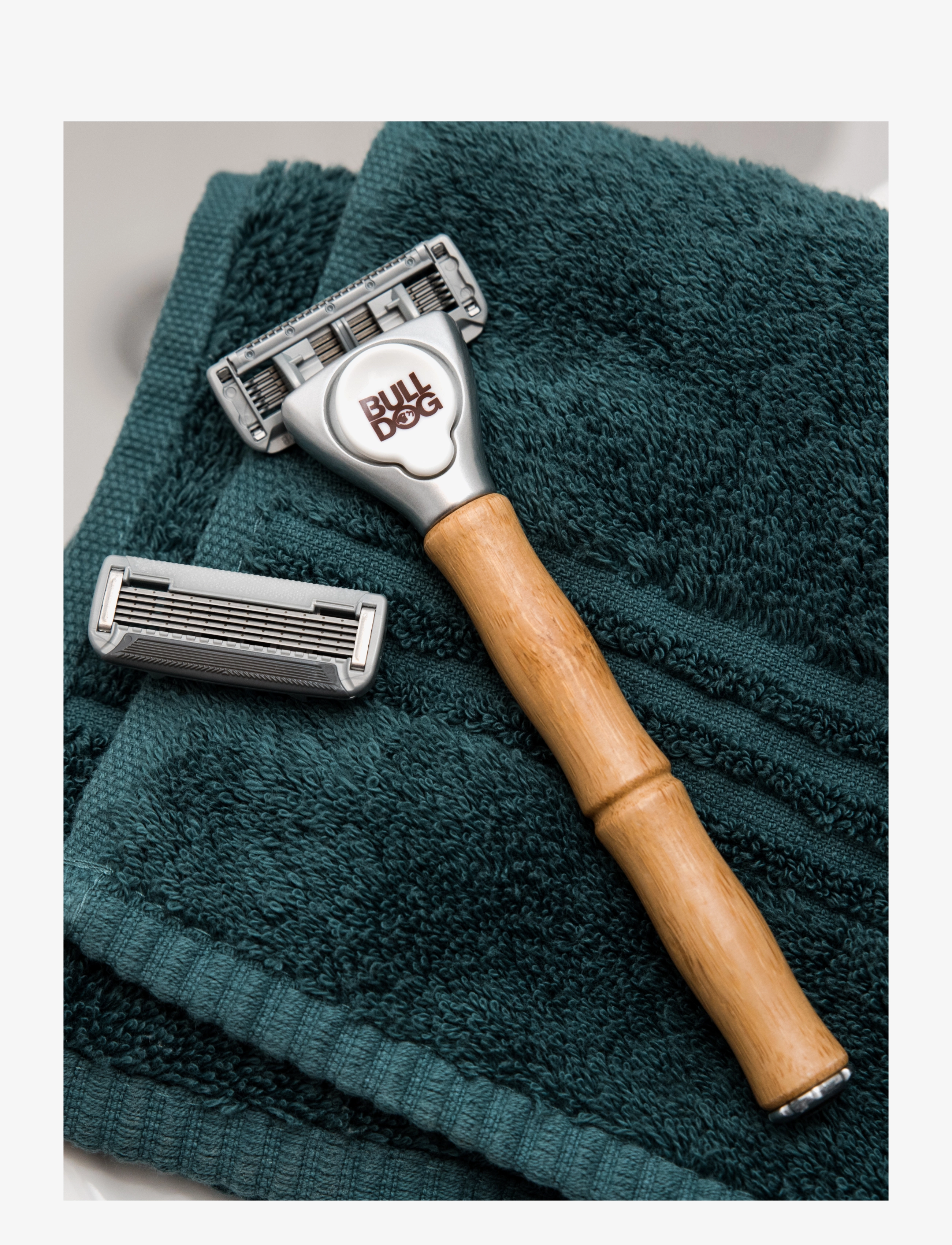 Bulldog - Original Bamboo Razor - barberhøvel - no color - 3