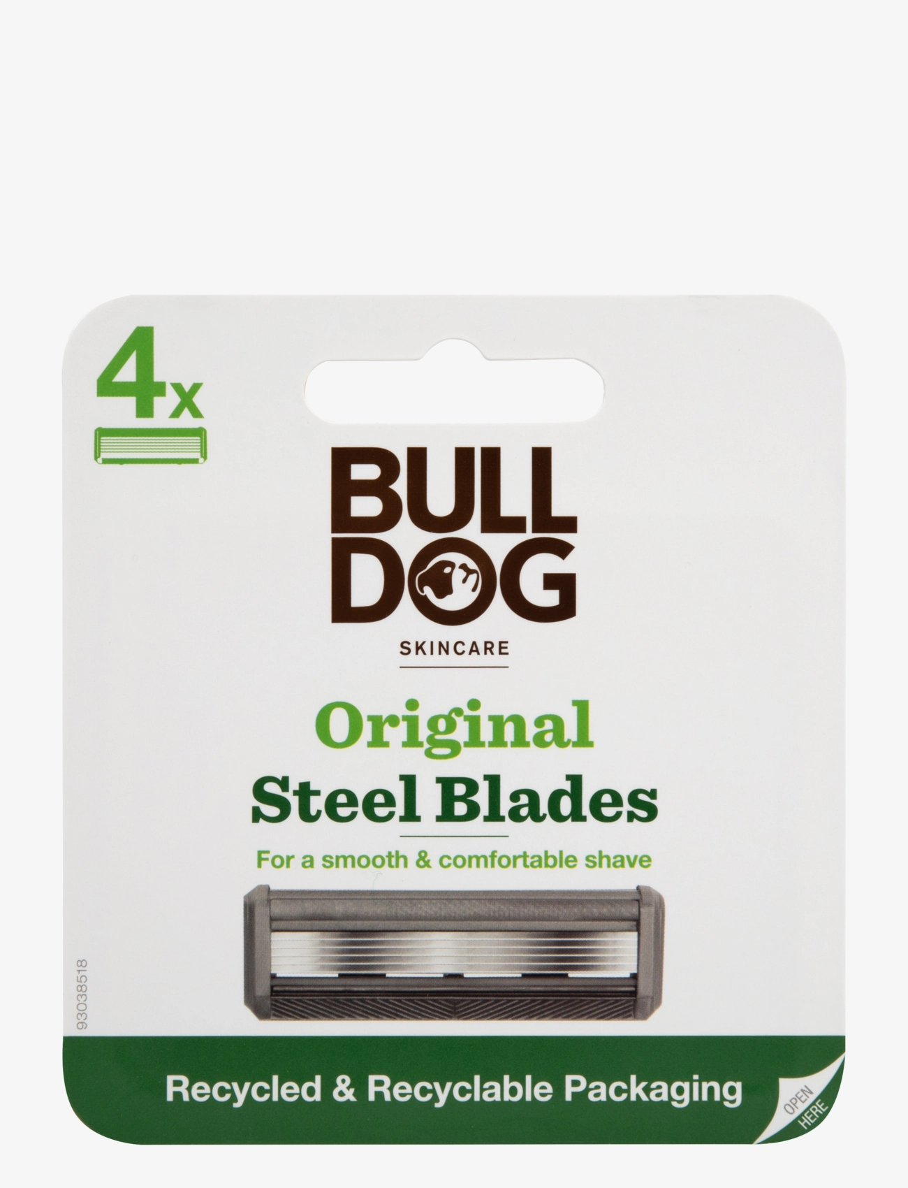 Bulldog Original Steel Blades, Razors, Nude, Str: ONE SIZE