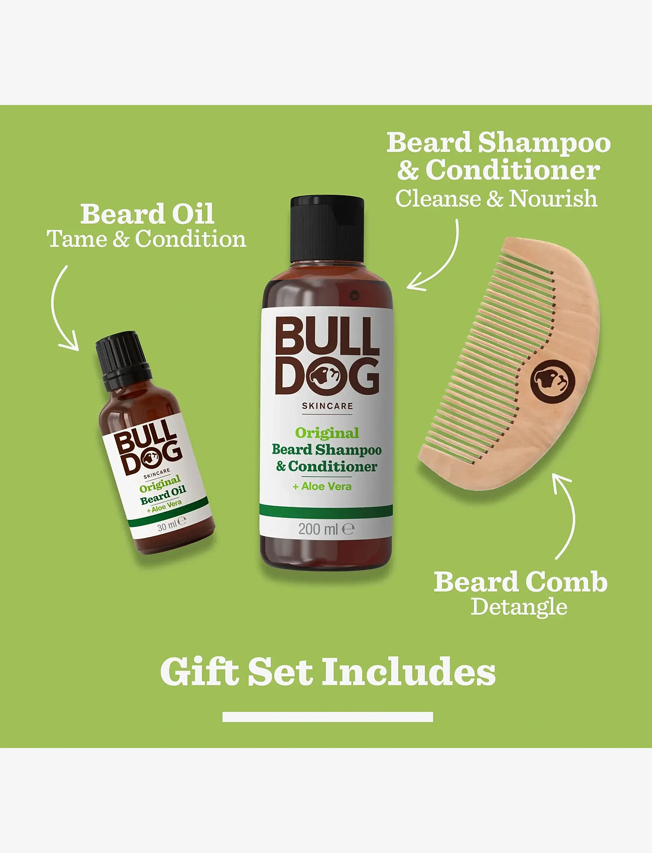 Bulldog - Original Beard Care Kit 30+200 ml - no colour - 5