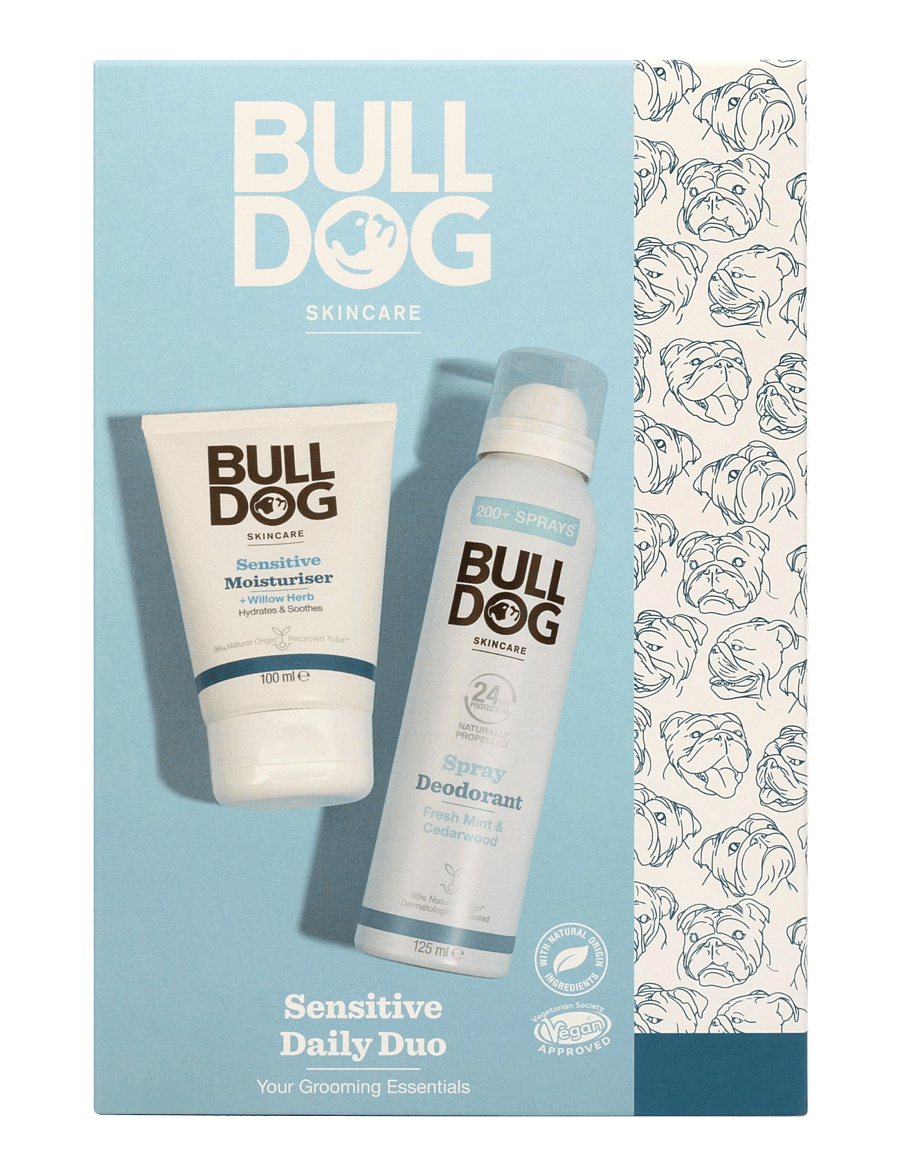 Bulldog - Sensitive Daily Duo - giftset - clear - 0