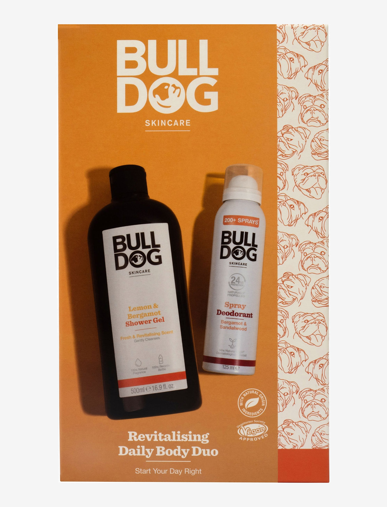 Bulldog - Revitalising Daily Body Duo - til ham - clear - 0