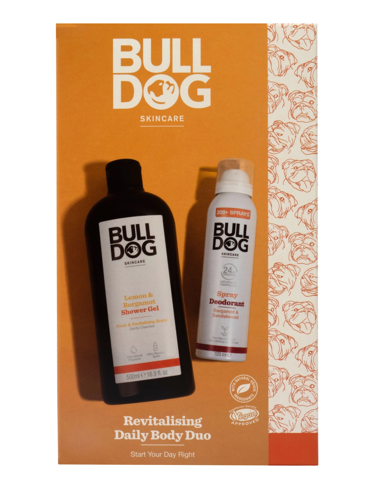 Bulldog Revitalising Daily Body Duo - Gavesæt - CLEAR / undefined