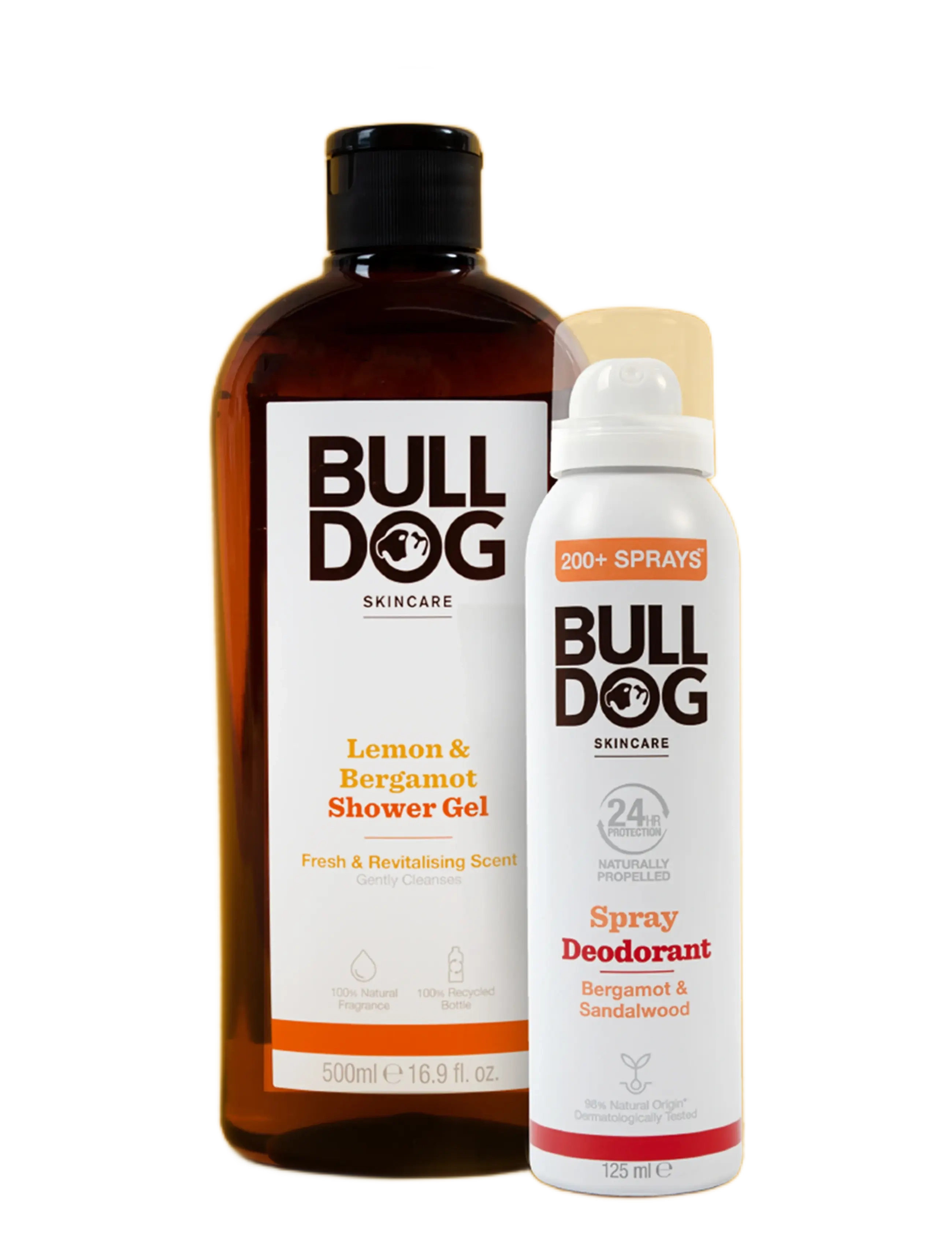Bulldog Revitalising Daily Body Duo 500+125 Ml, Giftsets, Multi/mønstret, Str: 2 PCS