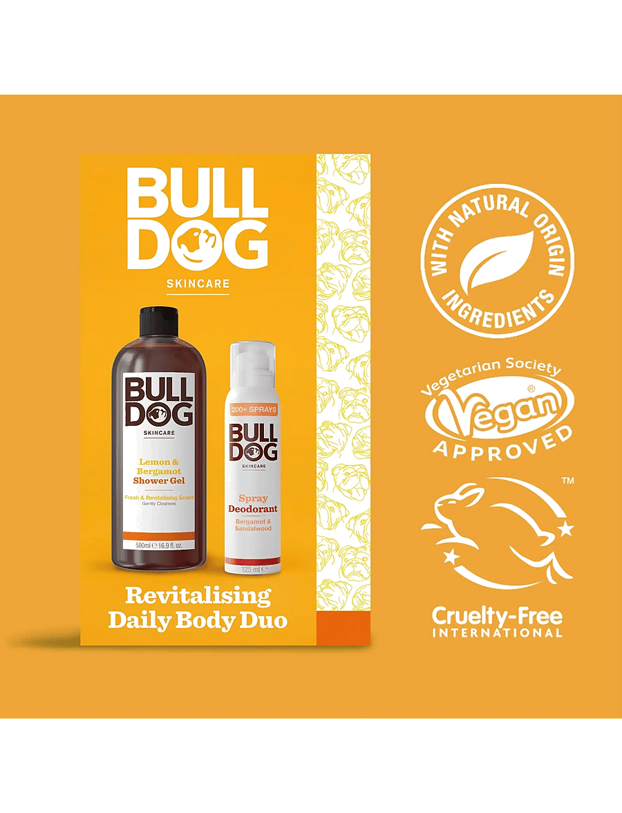 Bulldog - Revitalising Daily Body Duo 500+125 ml - giftset - no colour - 2